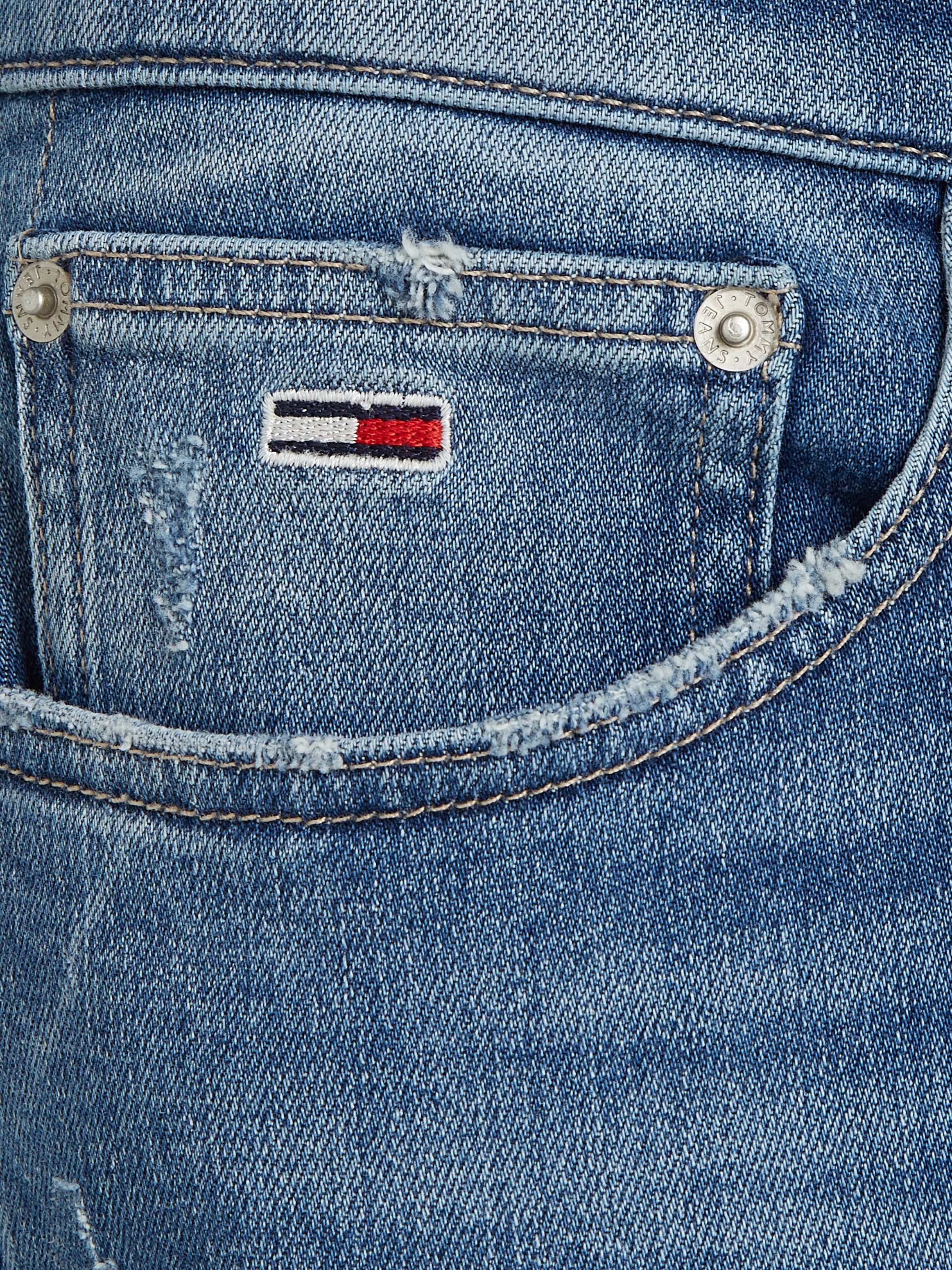 Tommy Jeans Slim-fit-Jeans »Scanton Slim Denim«, Destroyed-Effekt, verschieden Waschungen