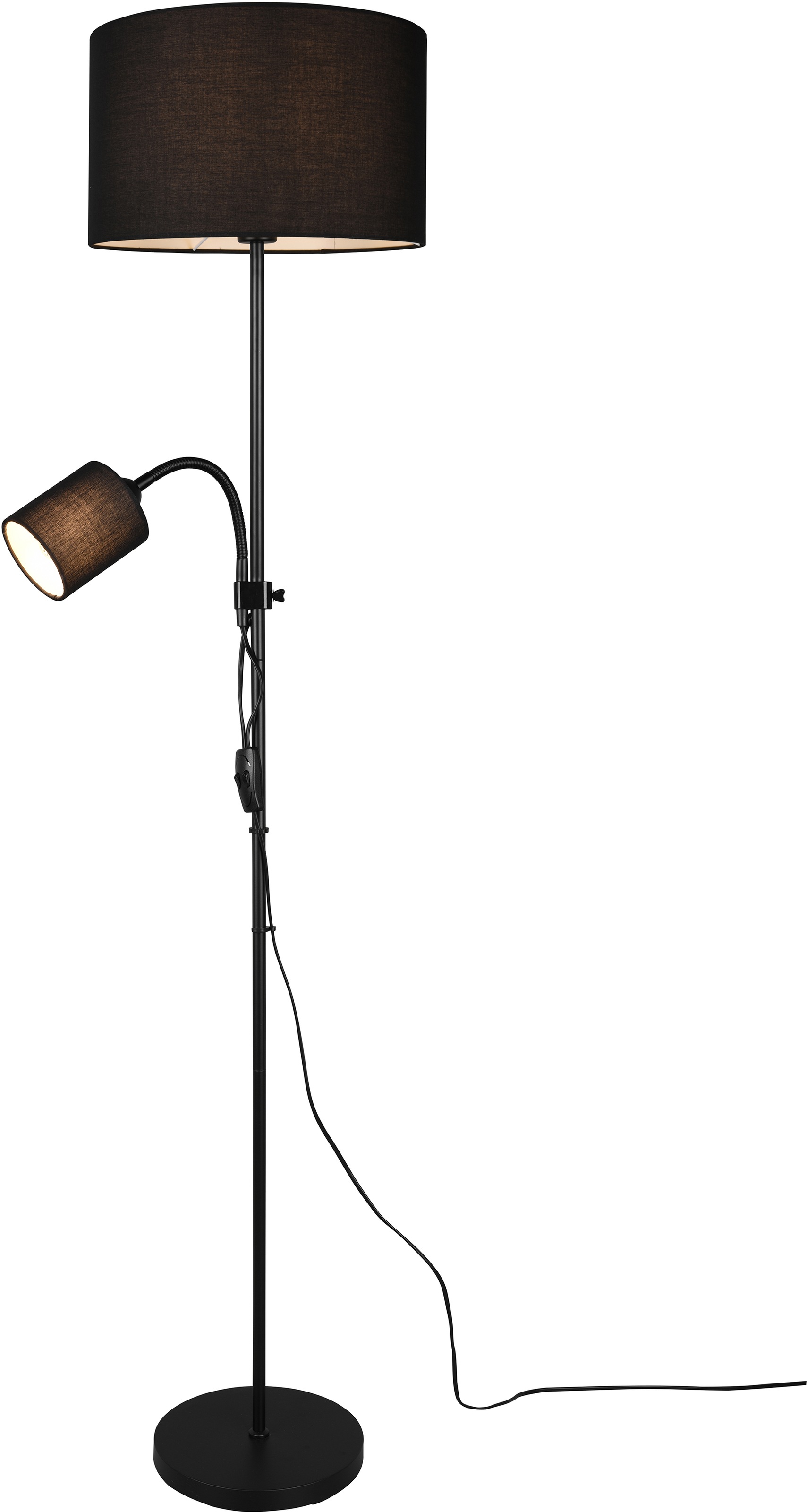 TRIO Leuchten Stehlampe »OWEN«, Getrennt schaltbar, Lesearm flexibel, Höhe 160 cm kaufen