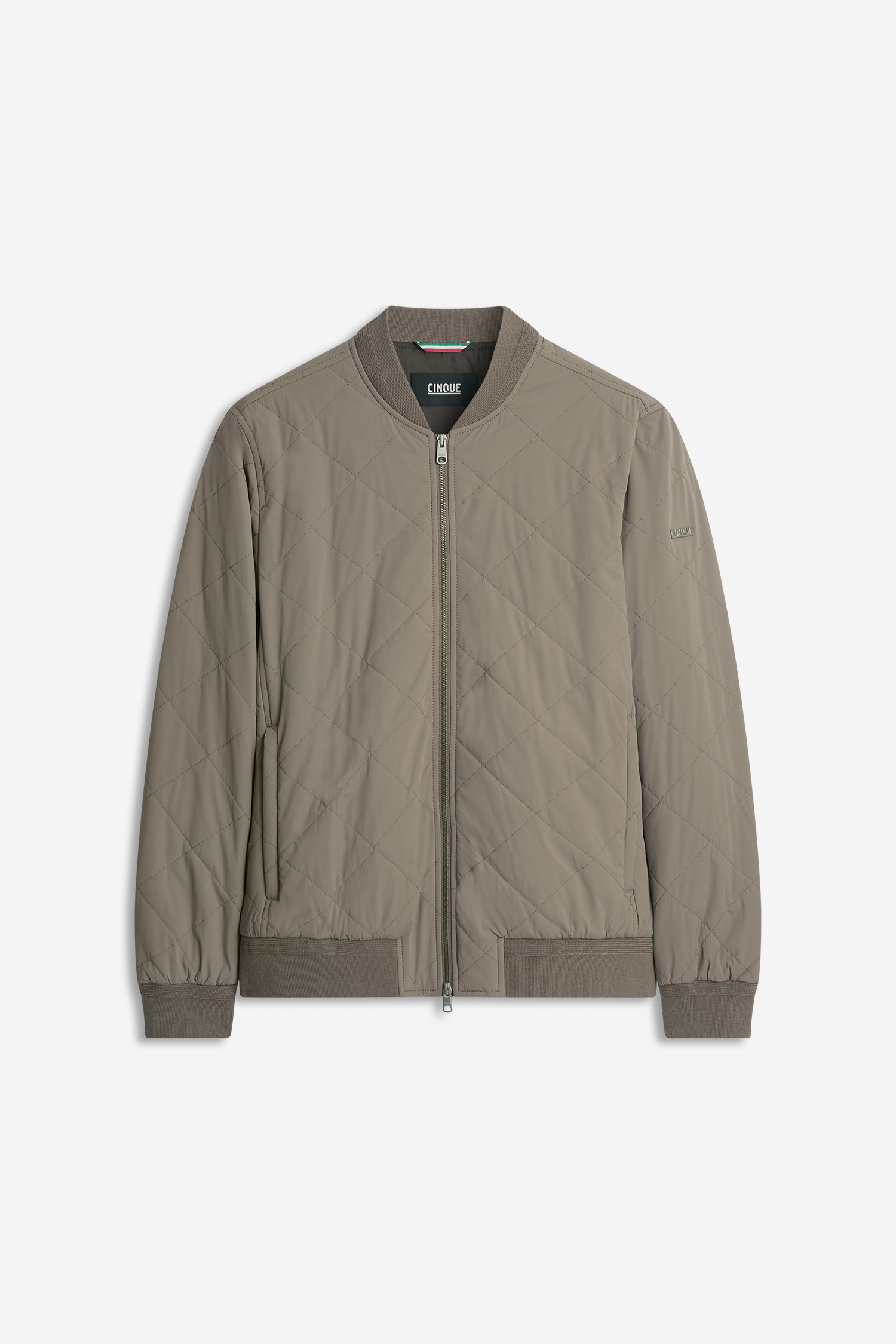 Cinque Blouson »CIRAPID_S« Regular Fit, 2-Wege-Zipper, Rippstrickkrage und Bündchen