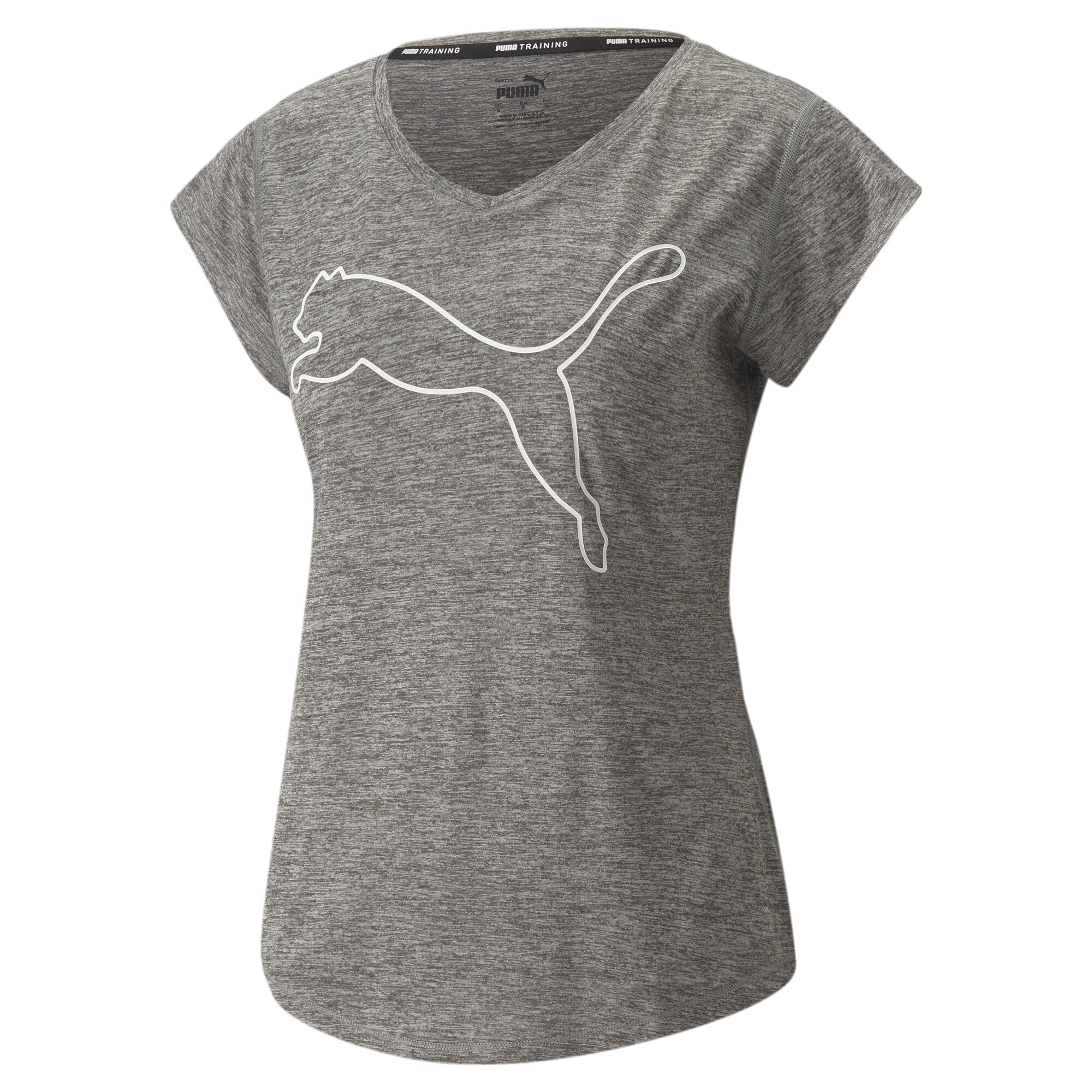 PUMA Trainingsshirt »TRAIN FAVORITE HEATHER CAT TEE«