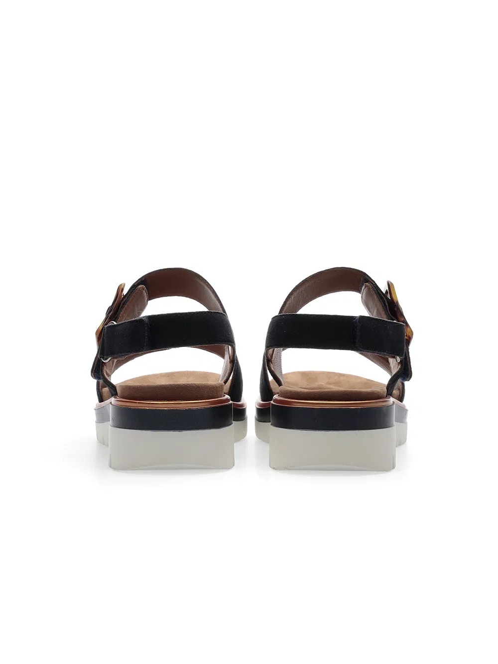 Ara Plateausandaletten »MALAGA«, Plateausandale, Klettschuh in Bequemweite G (= weit)