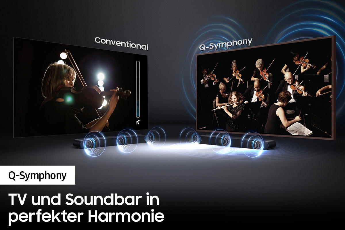 Samsung Soundbar »HW-S66B / HW-S67B«, 5.0-Kanal,Dolby Atmos 5.0- und DTS Virtual:X-Unterstützung,RMS: 200 W