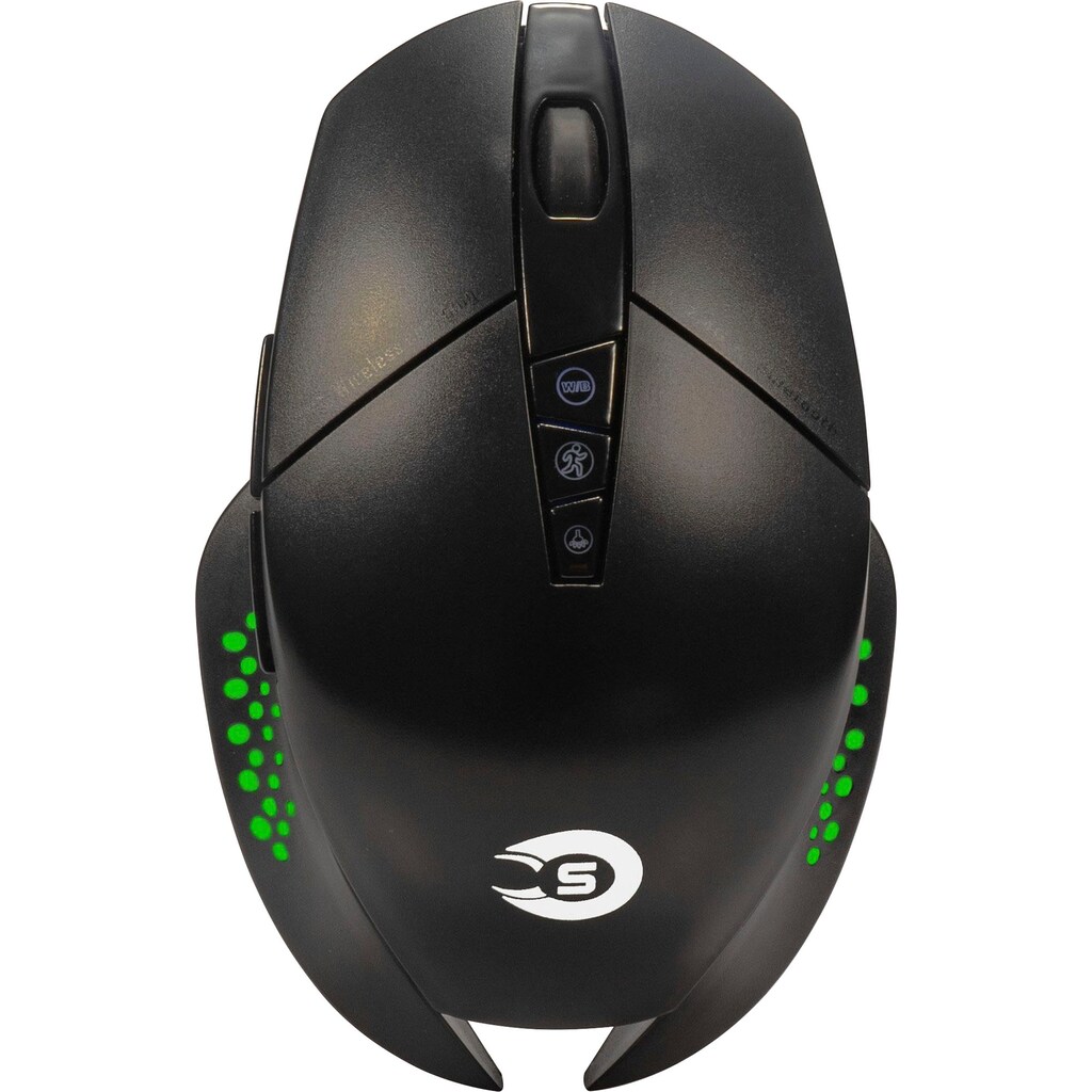 Hyrican Gaming-Maus »ST-906R«, RF Wireless-Funk-Bluetooth-kabellos