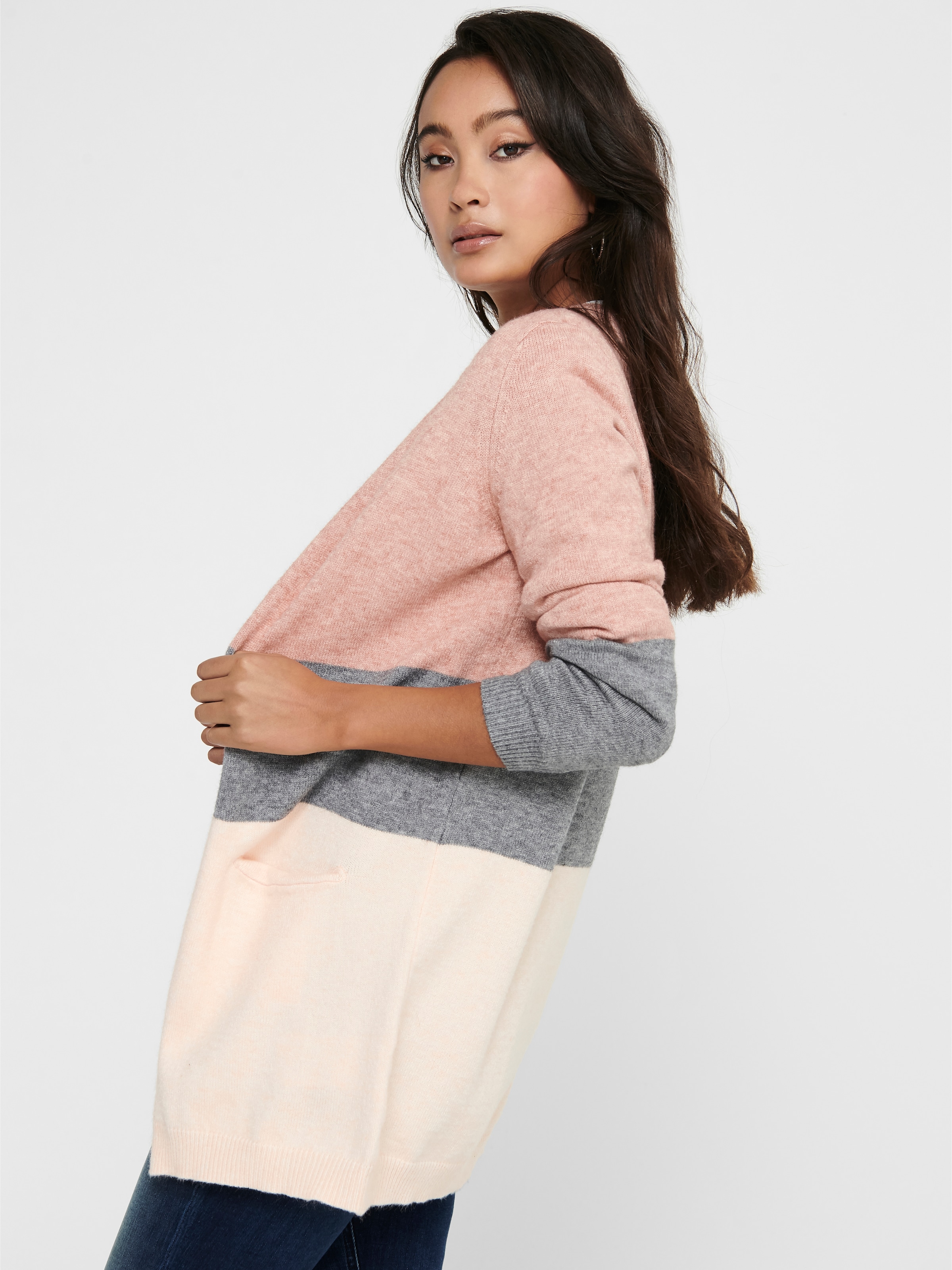 ONLY Cardigan »ONLQUEEN L/S LONG CARDIGAN KNT NOOS«