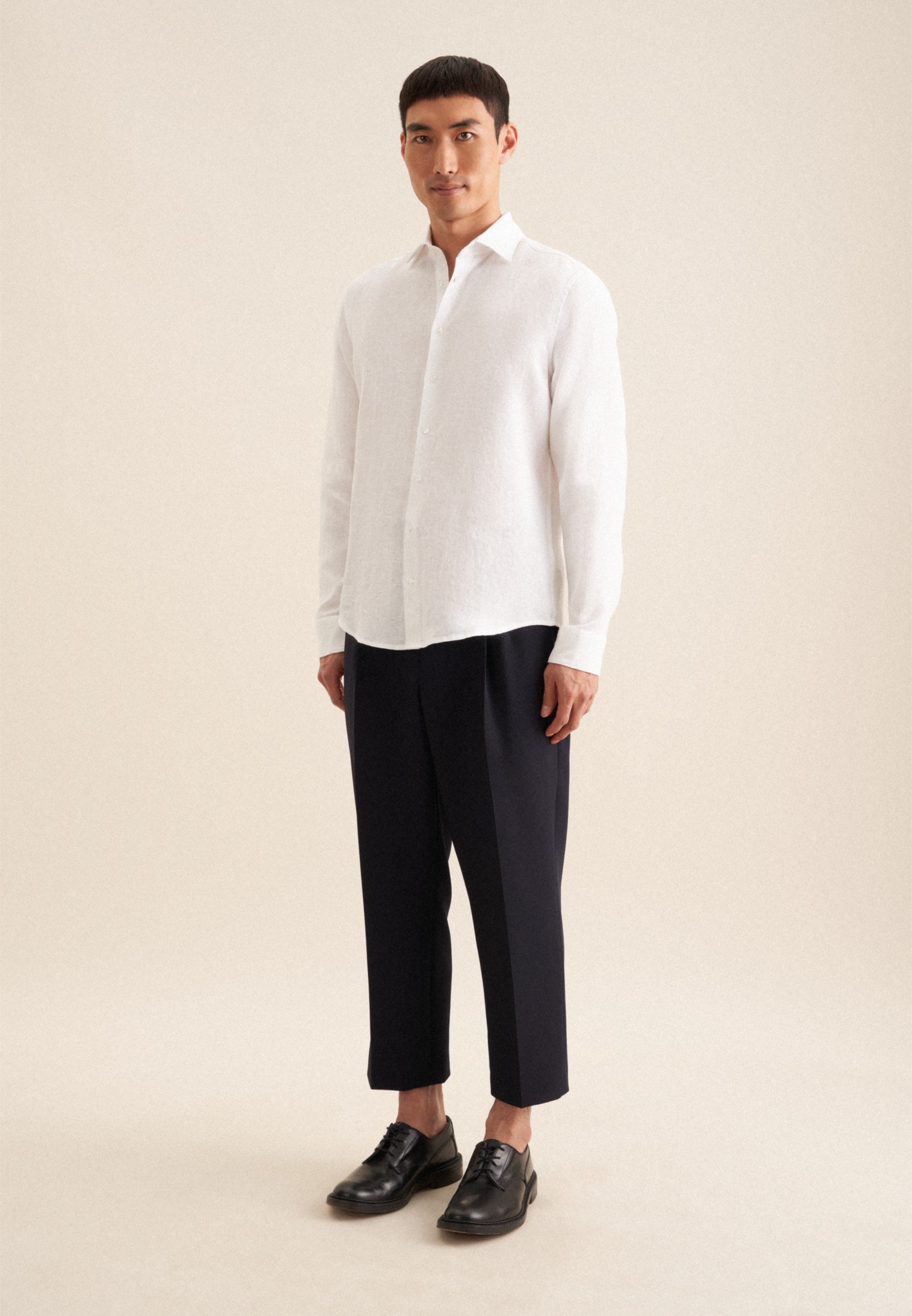 seidensticker Businesshemd »Regular« Regular 1/1 Kentkragen Uni