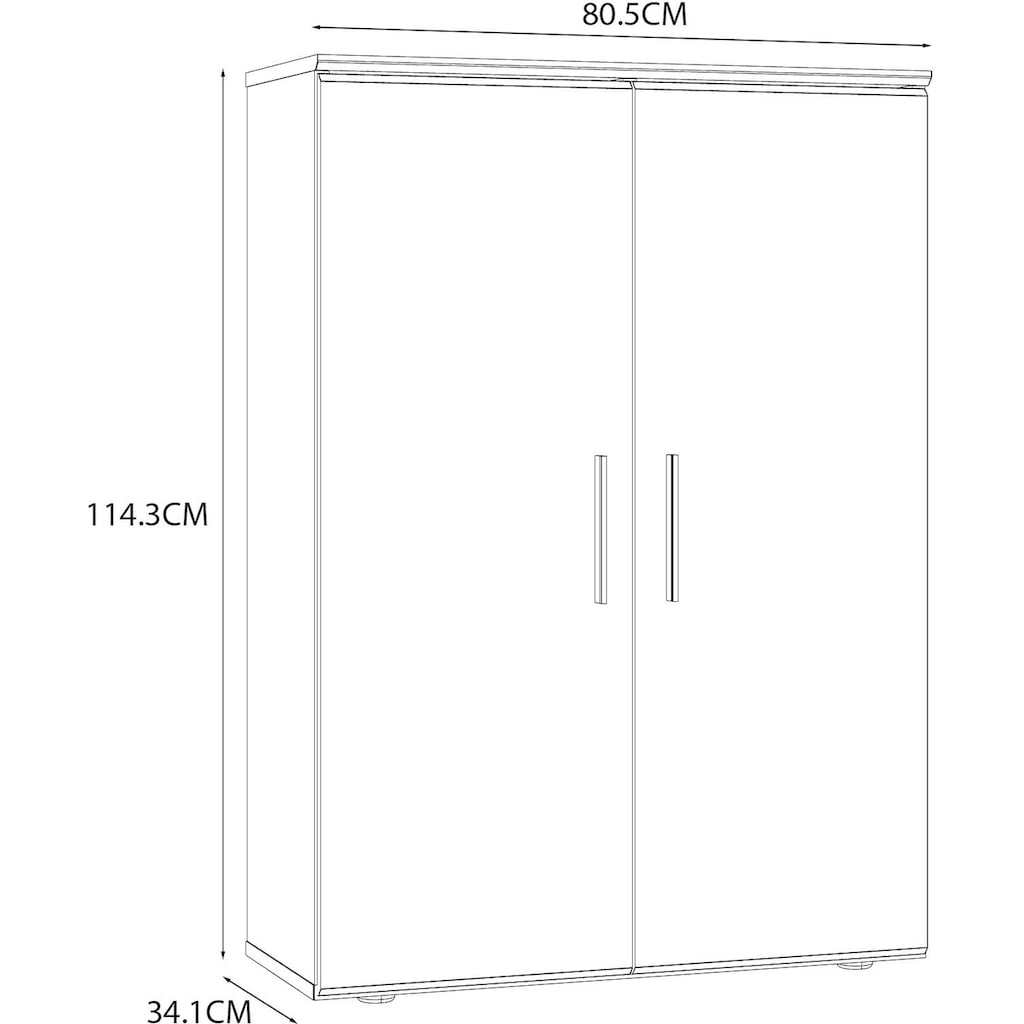 FORTE Aktenschrank »Mindi«