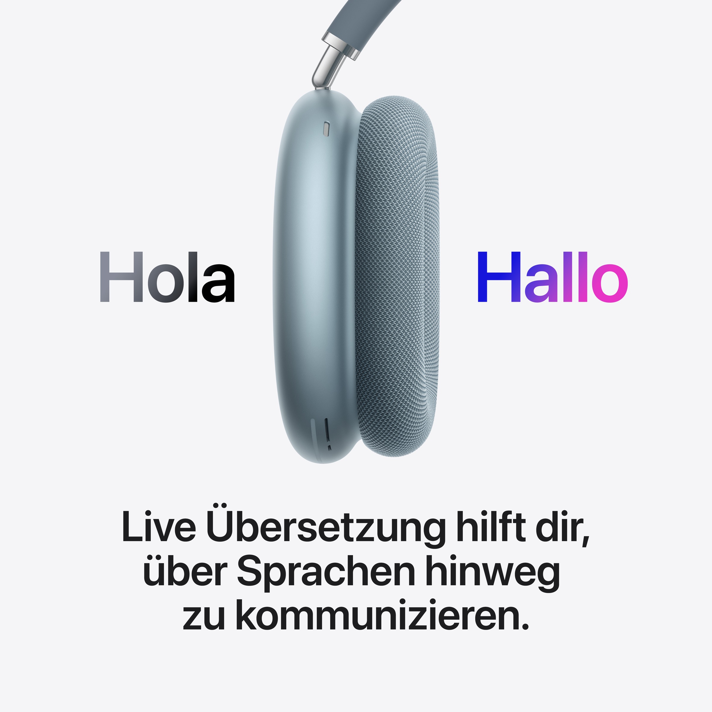 Apple Over-Ear-Kopfhörer »AirPods Max 2« Bluetooth Rauschunterdrückung | Sprachsteuerung | kompatibel mit Siri