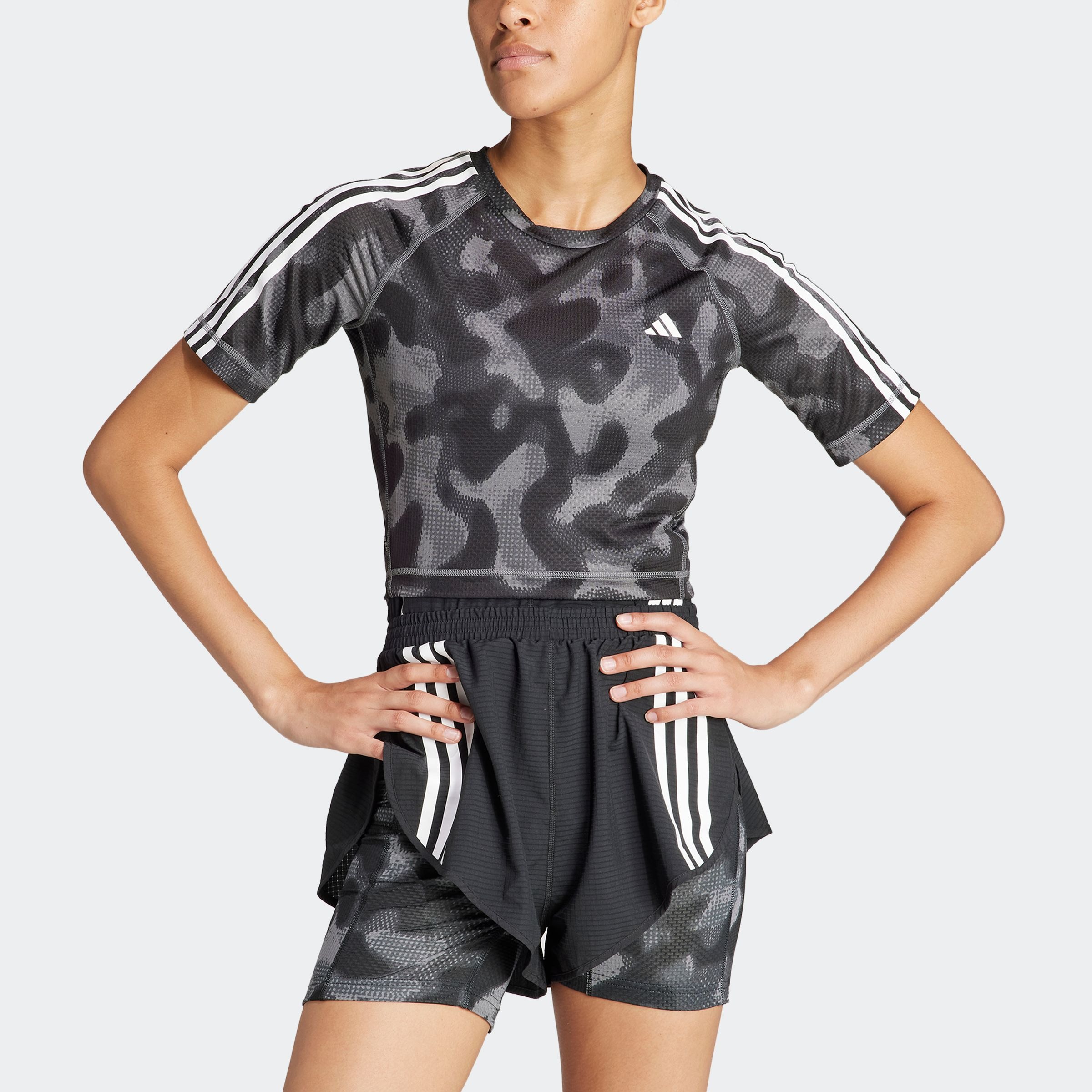 adidas Performance Laufshirt »OTR E AOP TEE«