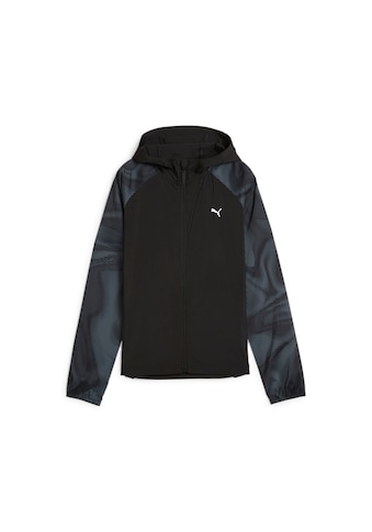 Laufjacke »RUN FAVORITE AOP WOVEN JACKET W«, mit Kapuze