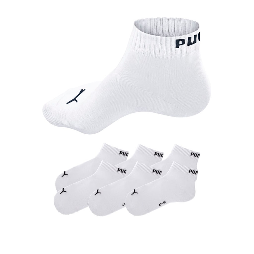 PUMA Kurzsocken, (6 Paar)