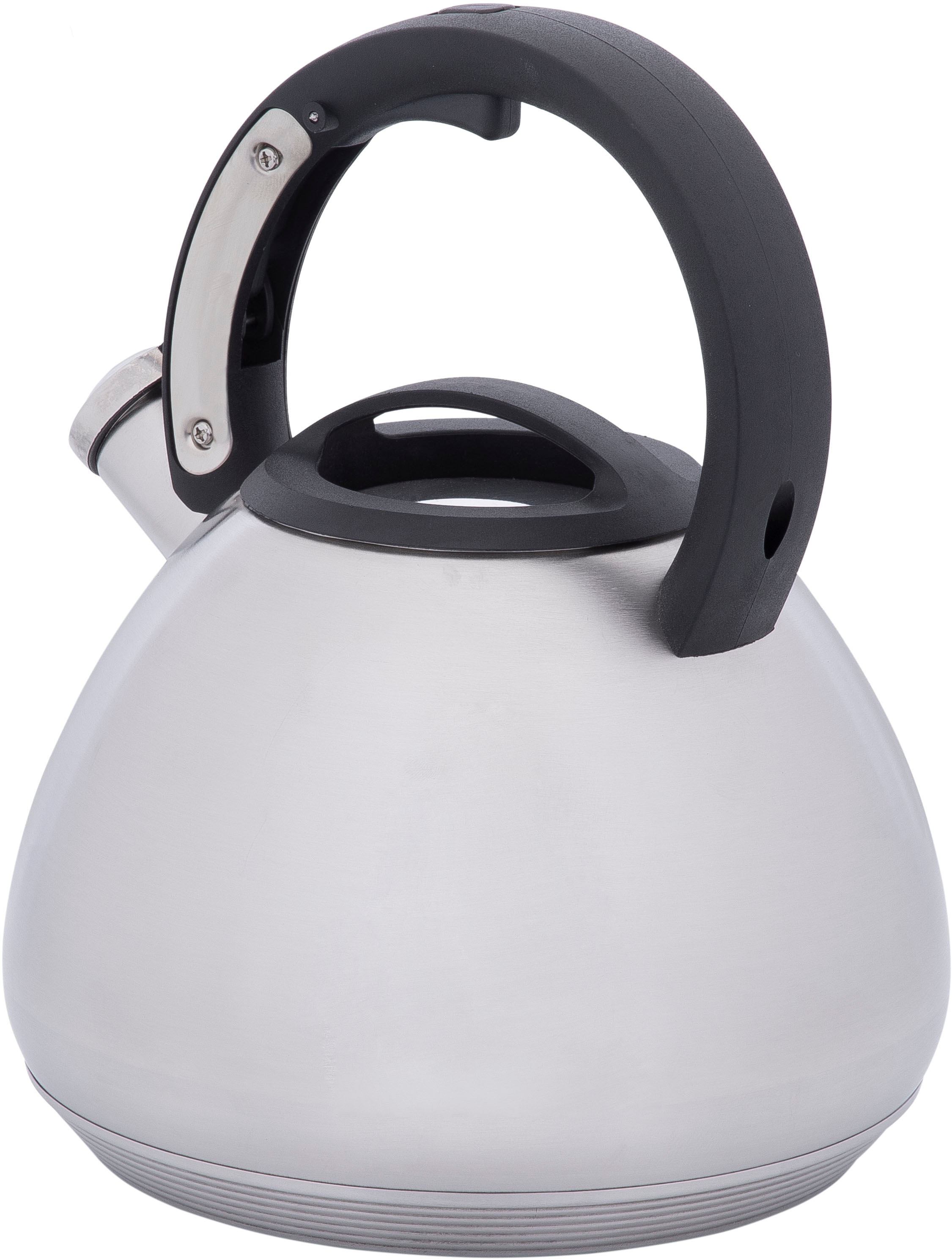 RESTO Kitchenware Wasserkessel »Lyra, Flötenkessel 2,7 l mit wärmespeicherndem Boden im Geschenkkarton« 1 Stk. tlg. Edelstahl