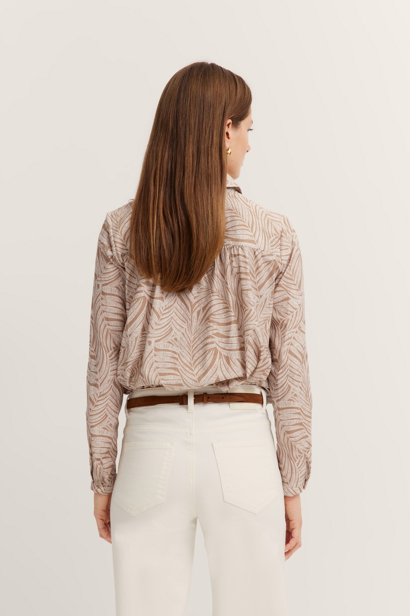 bugatti Hemdbluse, aus Baumwolle