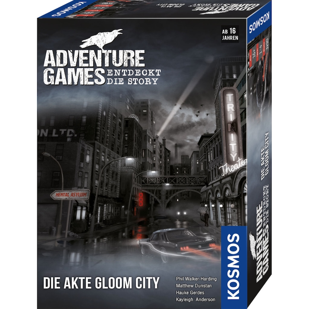 Kosmos Spiel »Adventure Games - Die Akte Gloom City«
