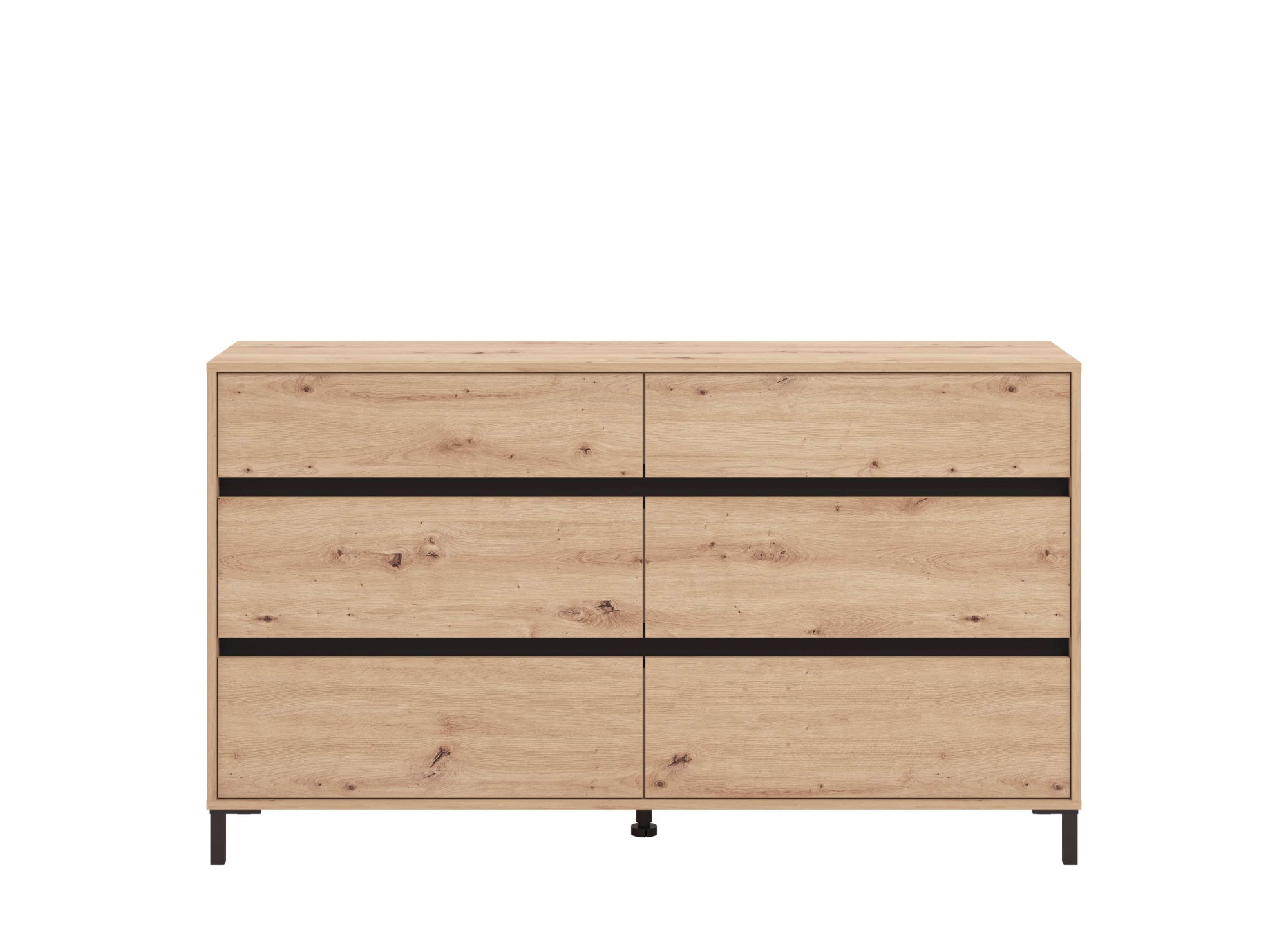 Home affaire Kommode »Marron, Sideboard mit Schubkästen, vielseitig einsetzbar« in 2 Breiten 80 und 157 cm, mit geräumigen Schubladen
