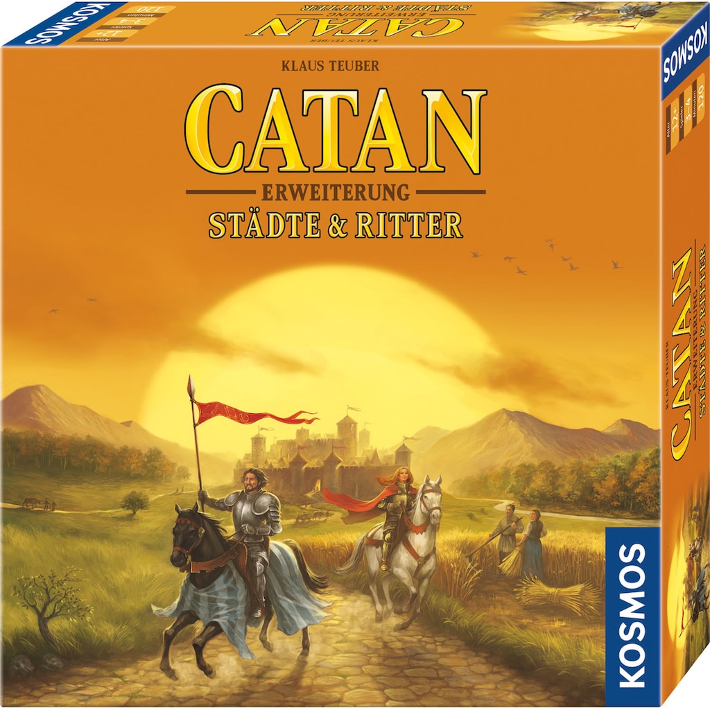 Kosmos Spiel »Erweiterung, Catan - Städte & Ritter 3-4 Spieler - Edition 2022«