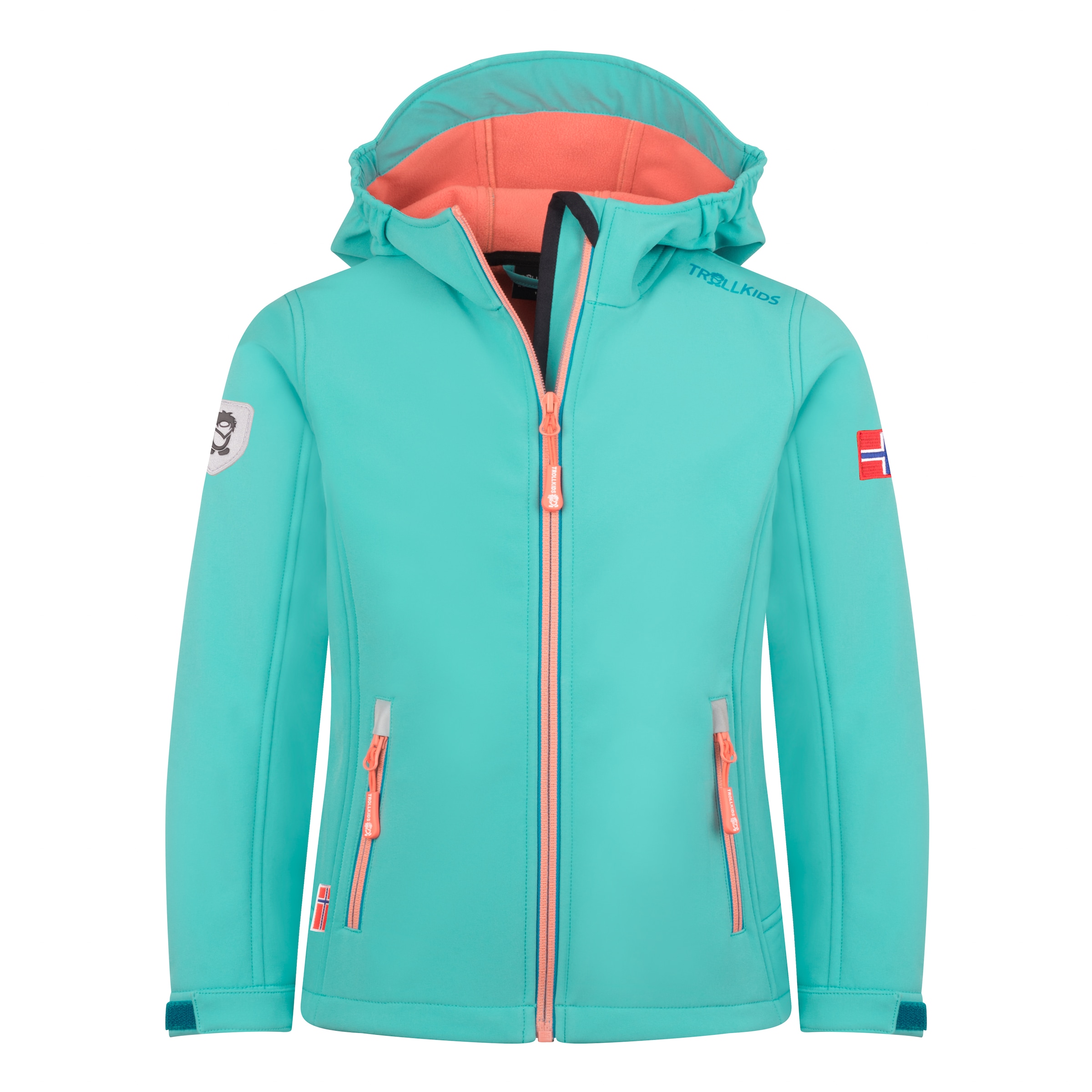 TROLLKIDS Softshelljacke »Girls Trollfjord Jacket« winddicht, wärmeisolierend, wasserabweisend, windabweisend