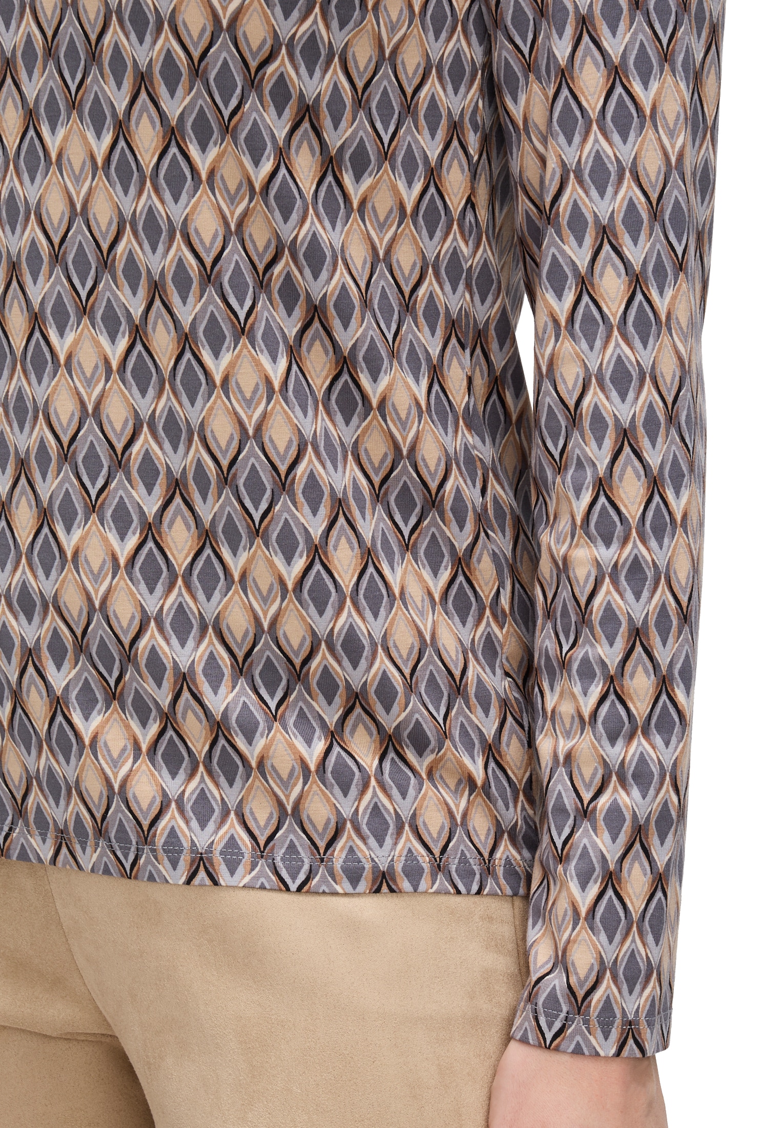 Betty Barclay Langarmshirt »Rollkragenshirt mit Stehkragen«