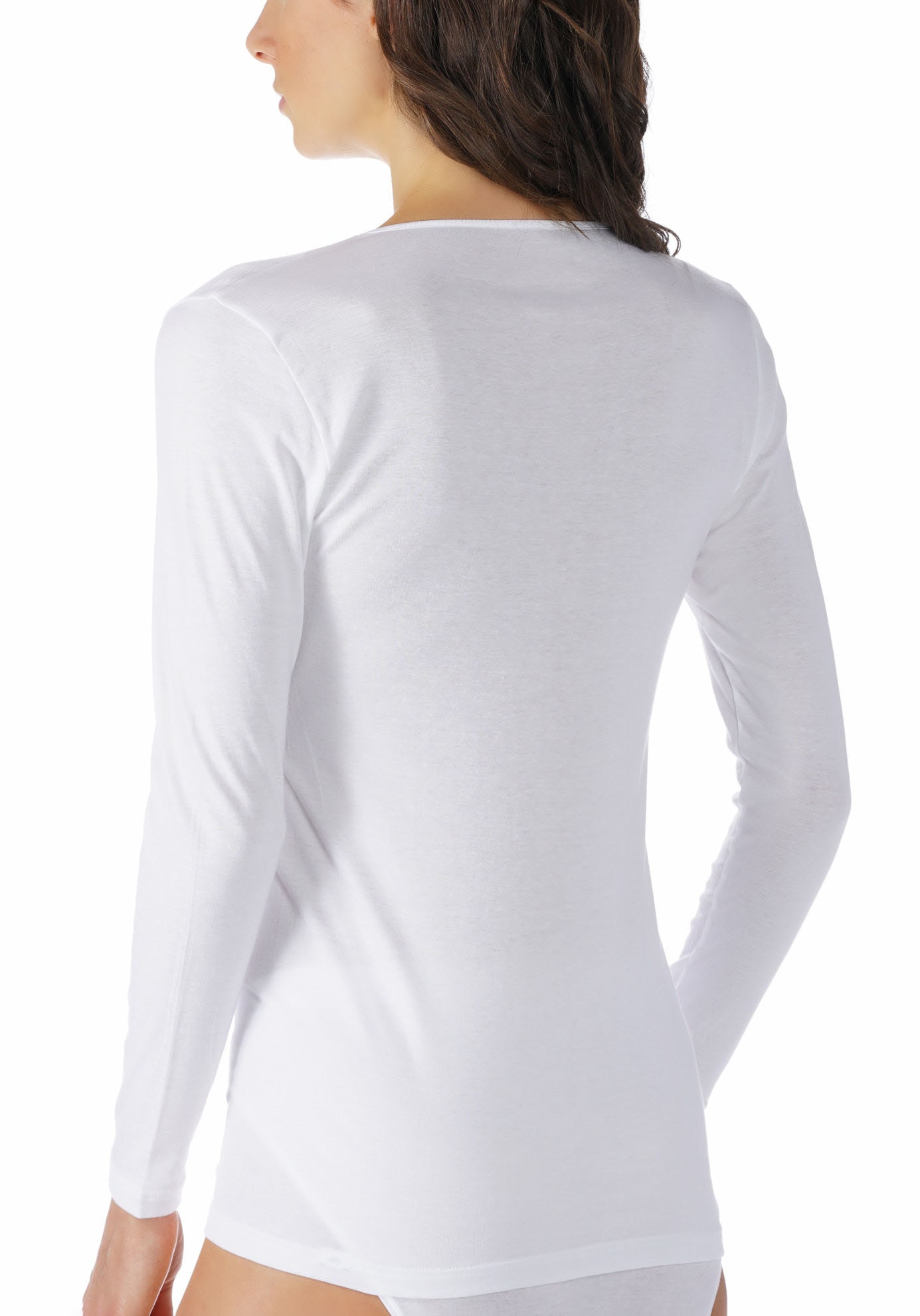 Mey Langarmshirt »NOBLESSE«, Ohne auftragende Seitennähte