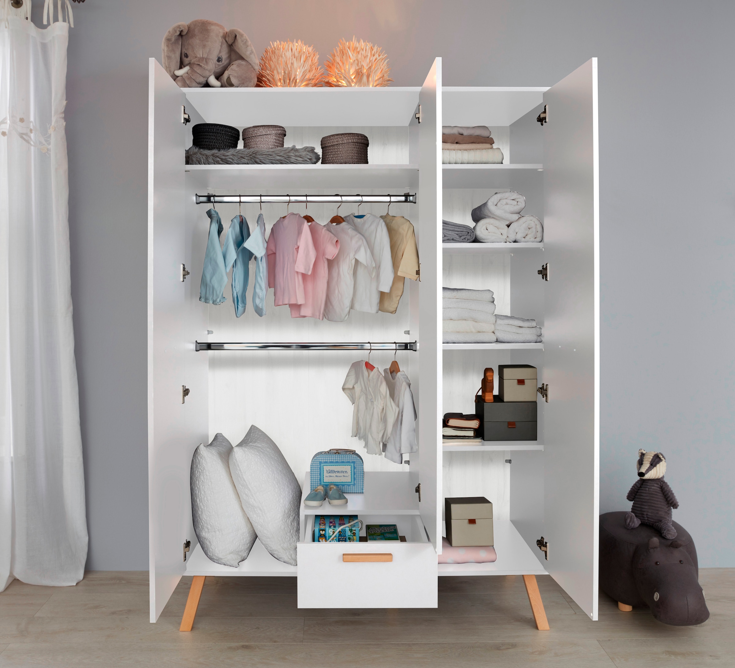 trendteam Kleiderschrank »Mats« 3 türig