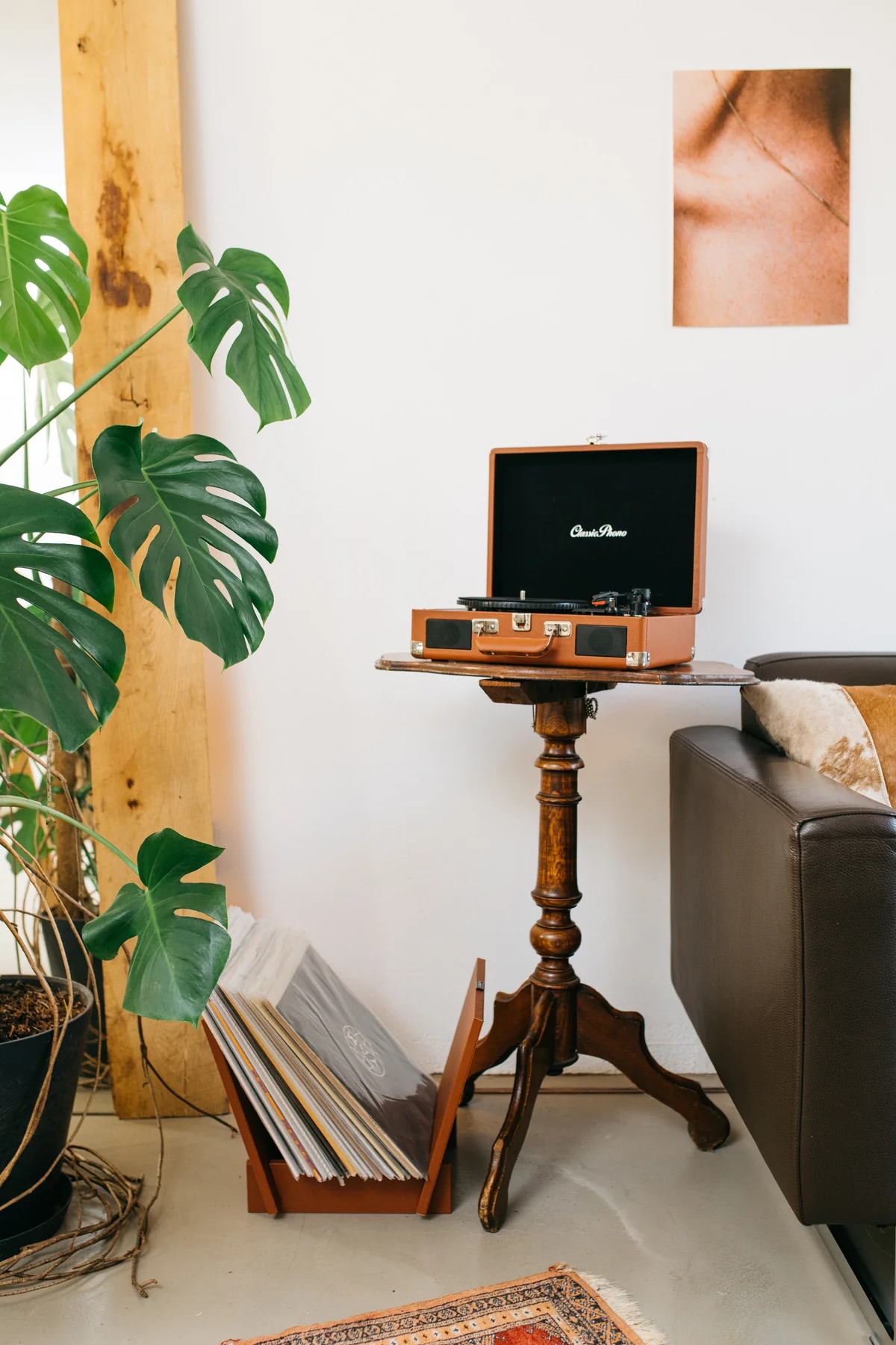 Classic Phono Plattenspieler »TT-10BN« Retro Koffer-Plattenspieler