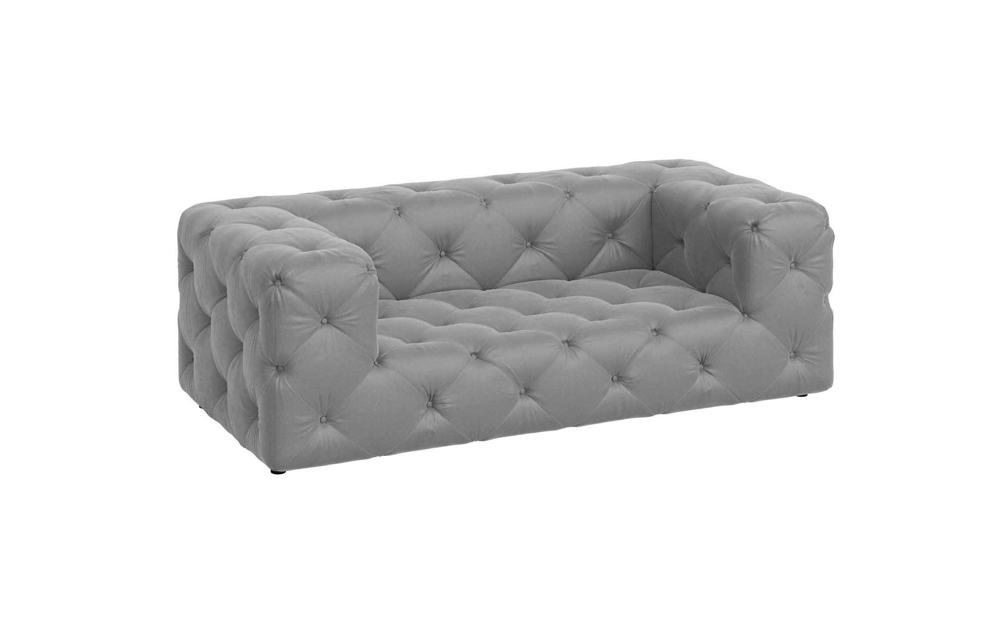 Places of Style 2-Sitzer »FOLLINA«, 2-Sitzer Sofa mit klassischer Chesterfield-Knopfheftung