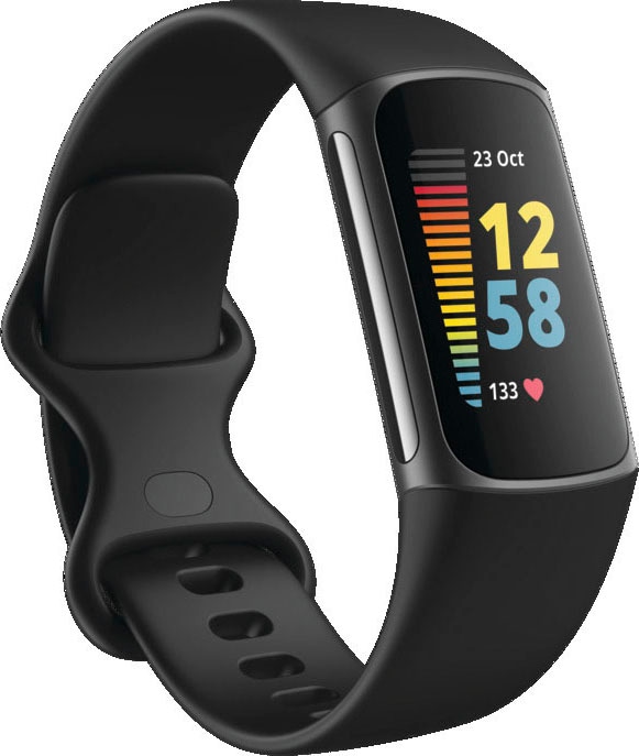 fitbit Smartwatch »Charge 5«, (FitbitOS5 | Premium) Monate ➥ XXL UNIVERSAL 3 inkl. Garantie 6 Jahre Fitbit