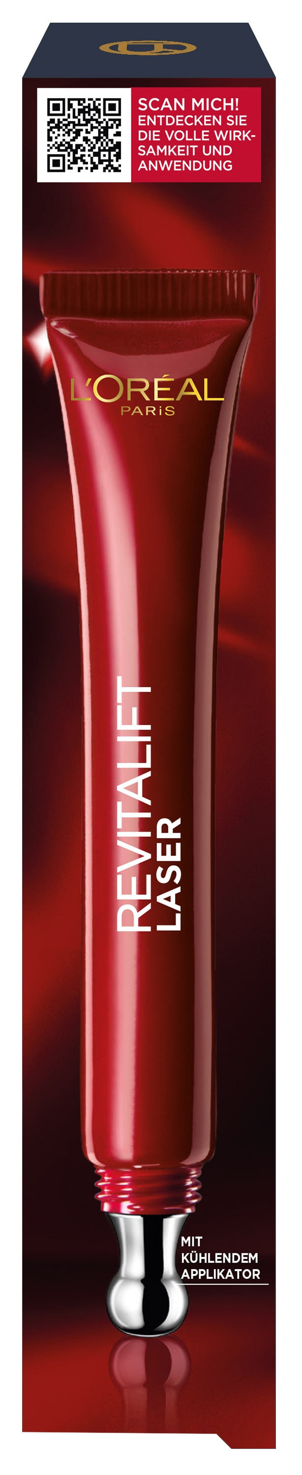 L'ORÉAL PARIS Augencreme »REVITALIFT LASER X3 ANTI-AGE AUGENPFLEGE« wirkt abschwellend, mildert Falten, gegen Falten und Augenringe