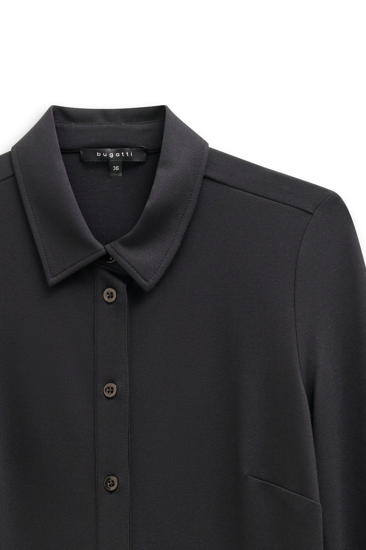 bugatti Blusenkleid »Jersey«, mit Knopfleiste und Hemdkragen