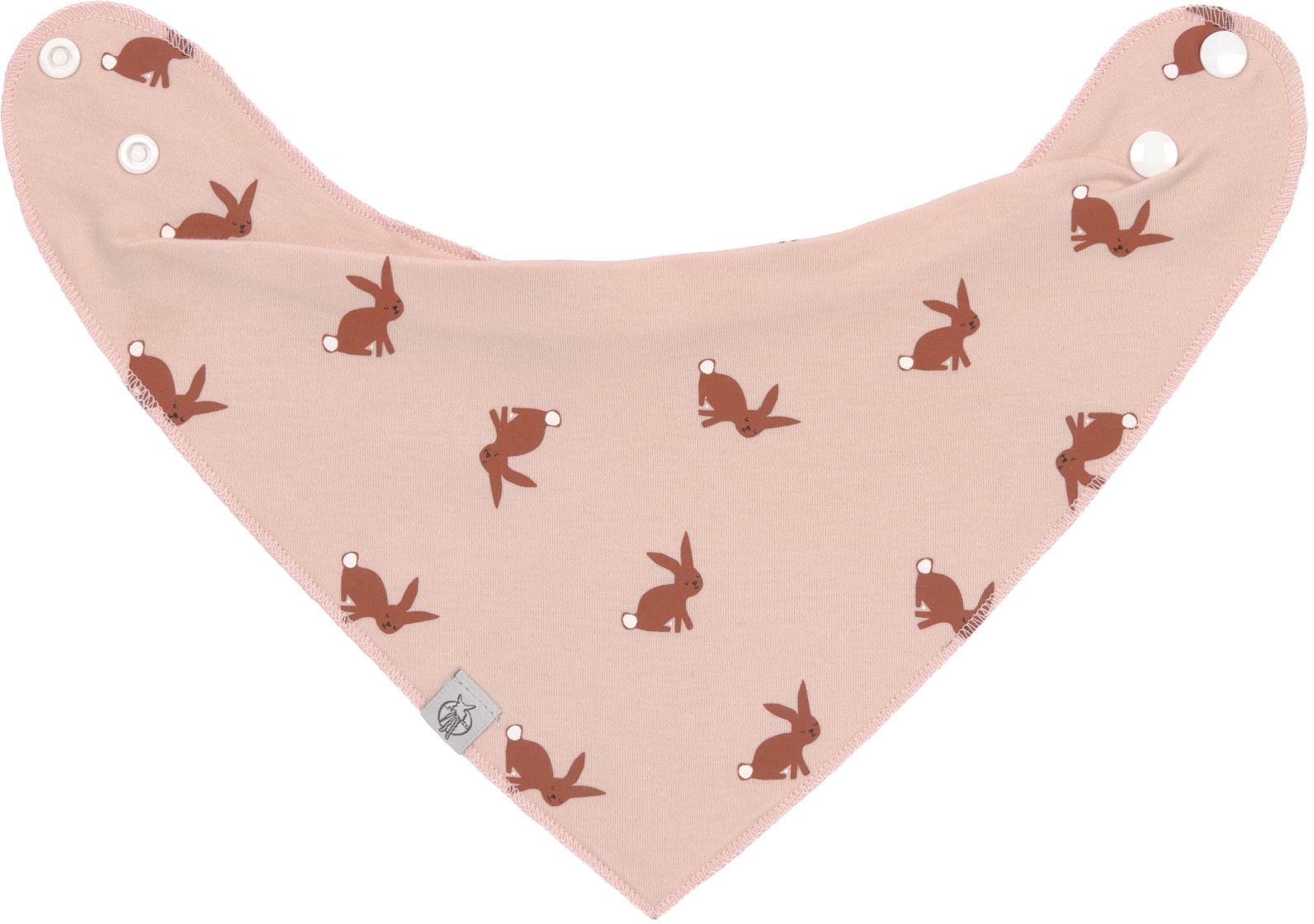 LÄSSIG Dreieckstuch »Little Forest, Bandana,  Hase« 2 Stk. für Babys; PETA-approved vegan