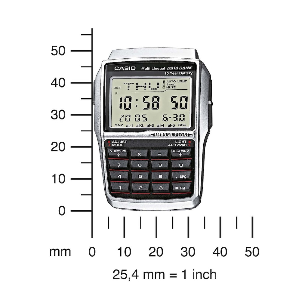 CASIO VINTAGE Chronograph »DBC-32D-1AES«