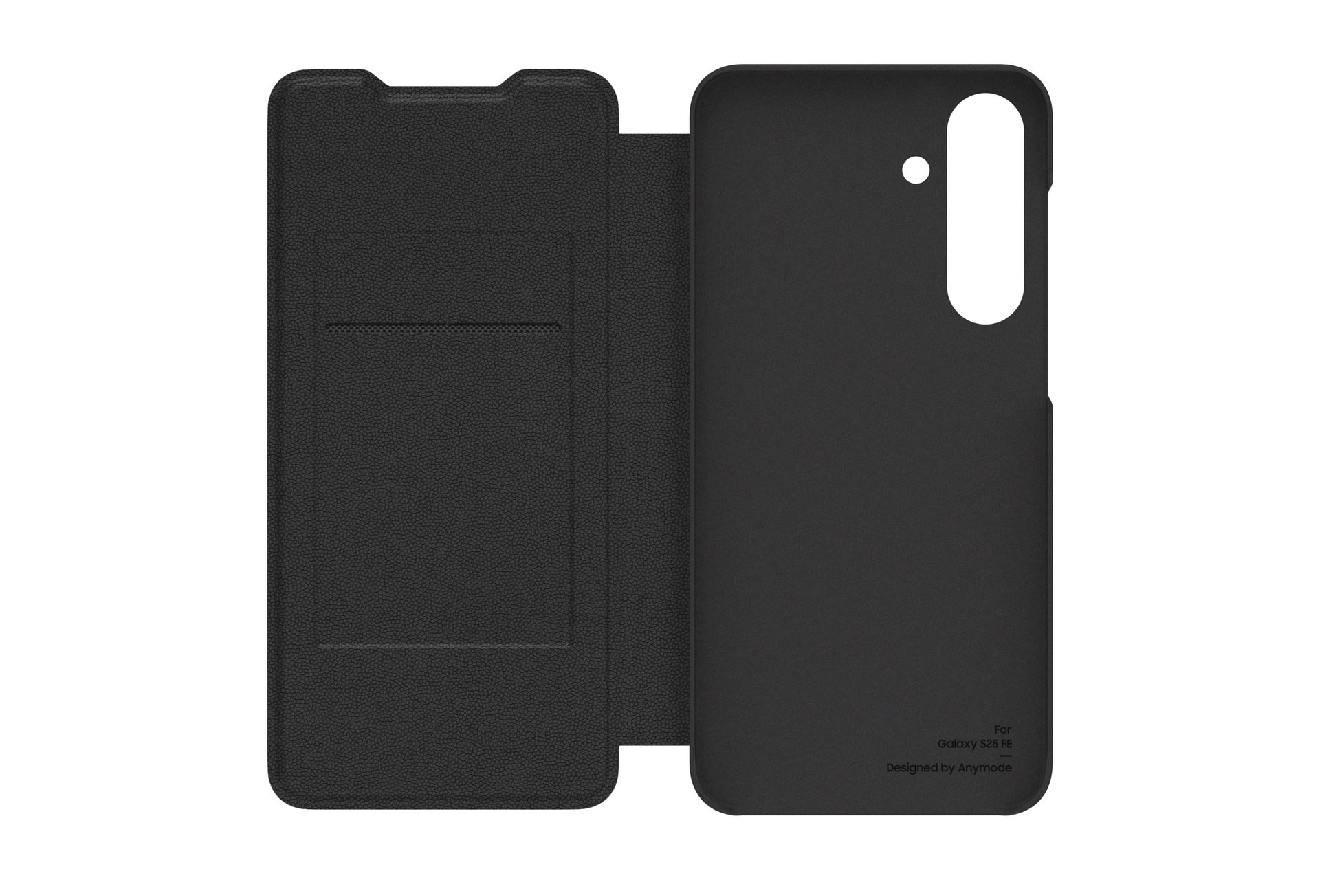Samsung Handyhülle »Designed for Samsung Anymode Wallet Flip Case für Galaxy S25 FE« Samsung Galaxy S25 FE Backcover, Schutzhülle, Handyschutzhülle, Case, Schutzcase, stoßfest