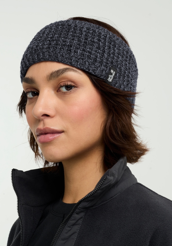 Jack Wolfskin Stirnband »MEDLEY KNIT HEADBAND W« Stirnband, warm, mit Fleece-Futter