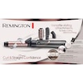 Remington Warmluftbürste »AS8606«, 4 Aufsätze}, Curl & Straight Confidence 3-in1 Ionen Styler