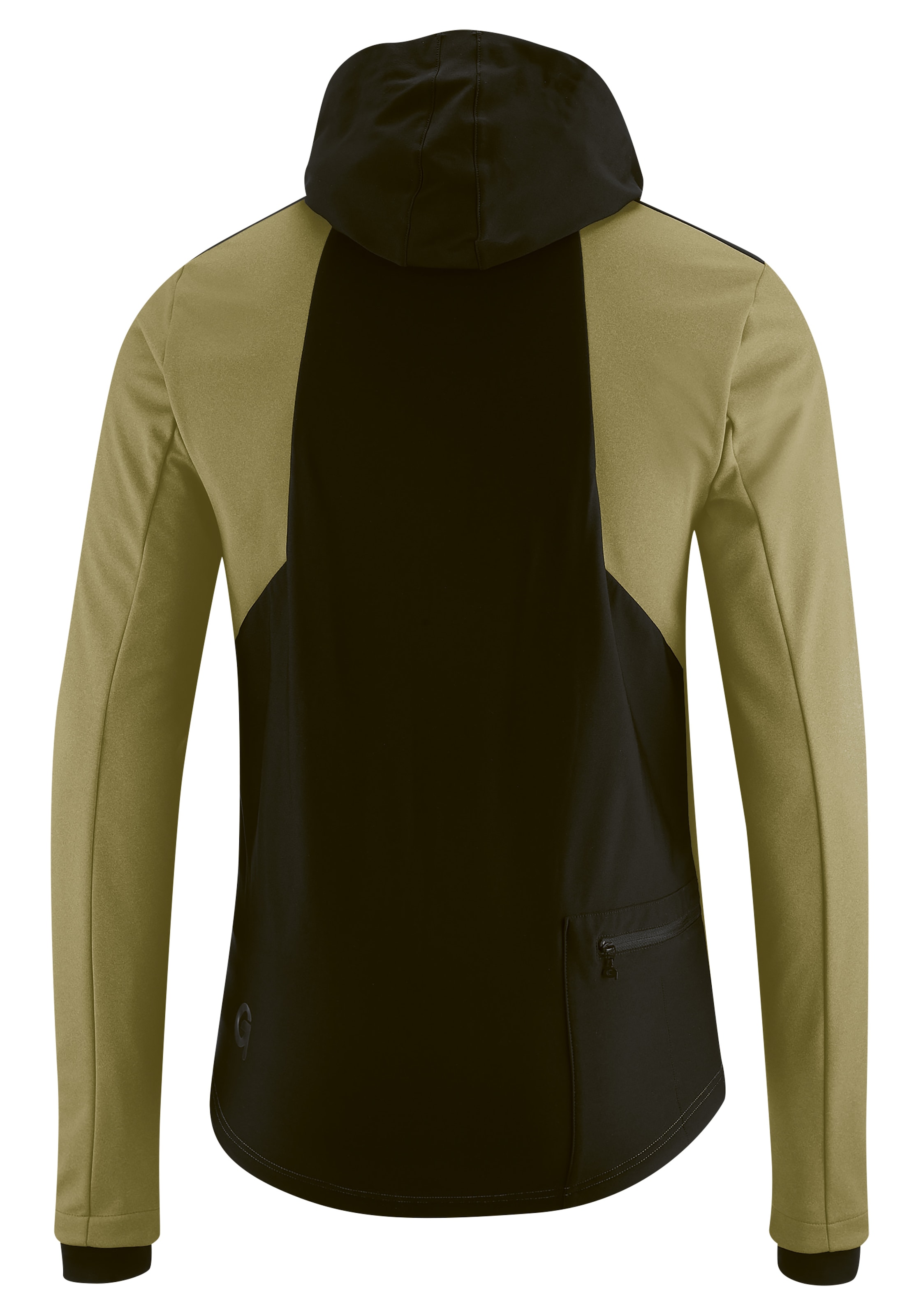 Gonso Radtrikot »Travo«, Herren Softshell-Hoodie, Windjacke winddicht und atmungsaktiv