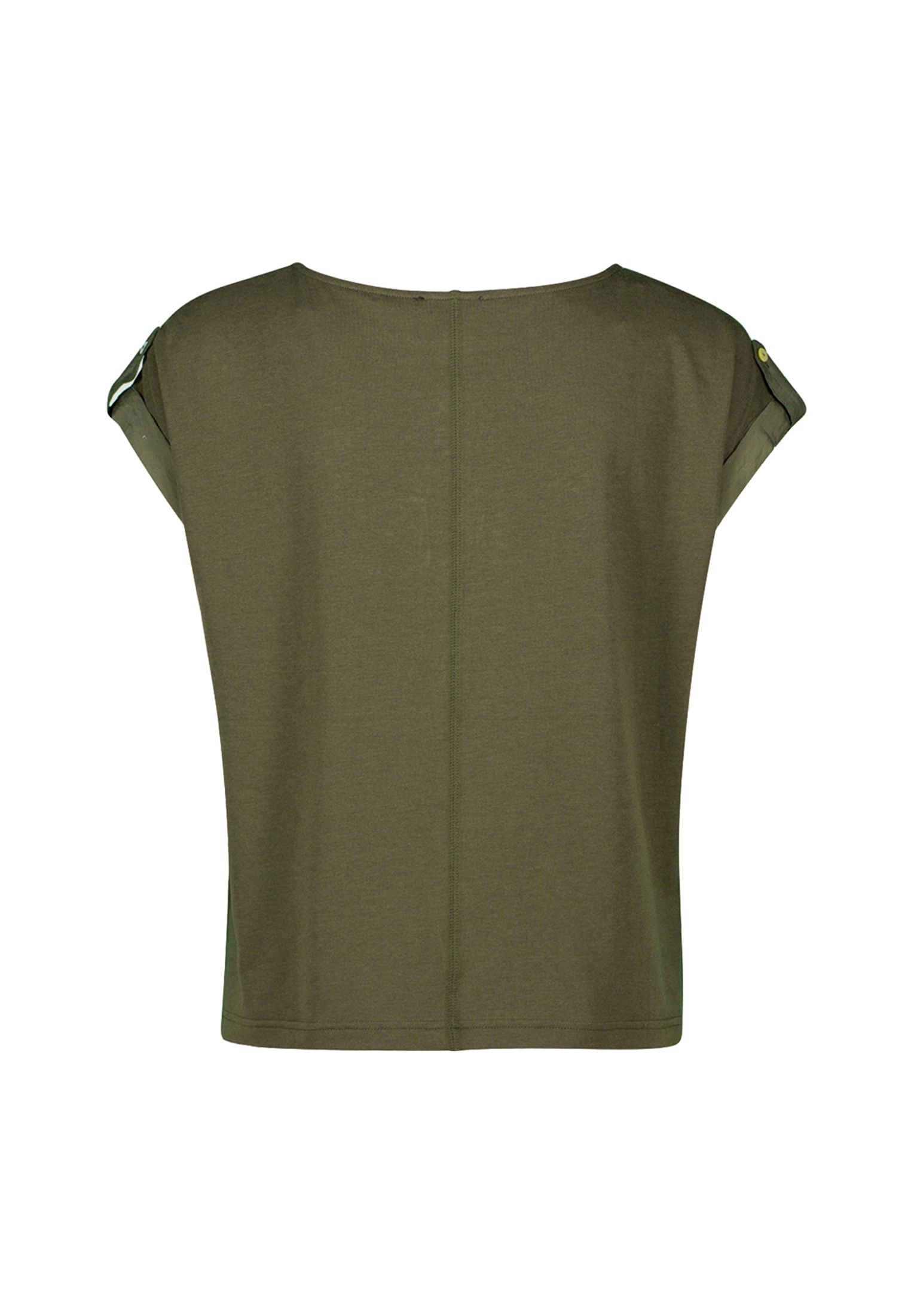 Zero Kurzarmshirt »Shirt mit Klappentasche«