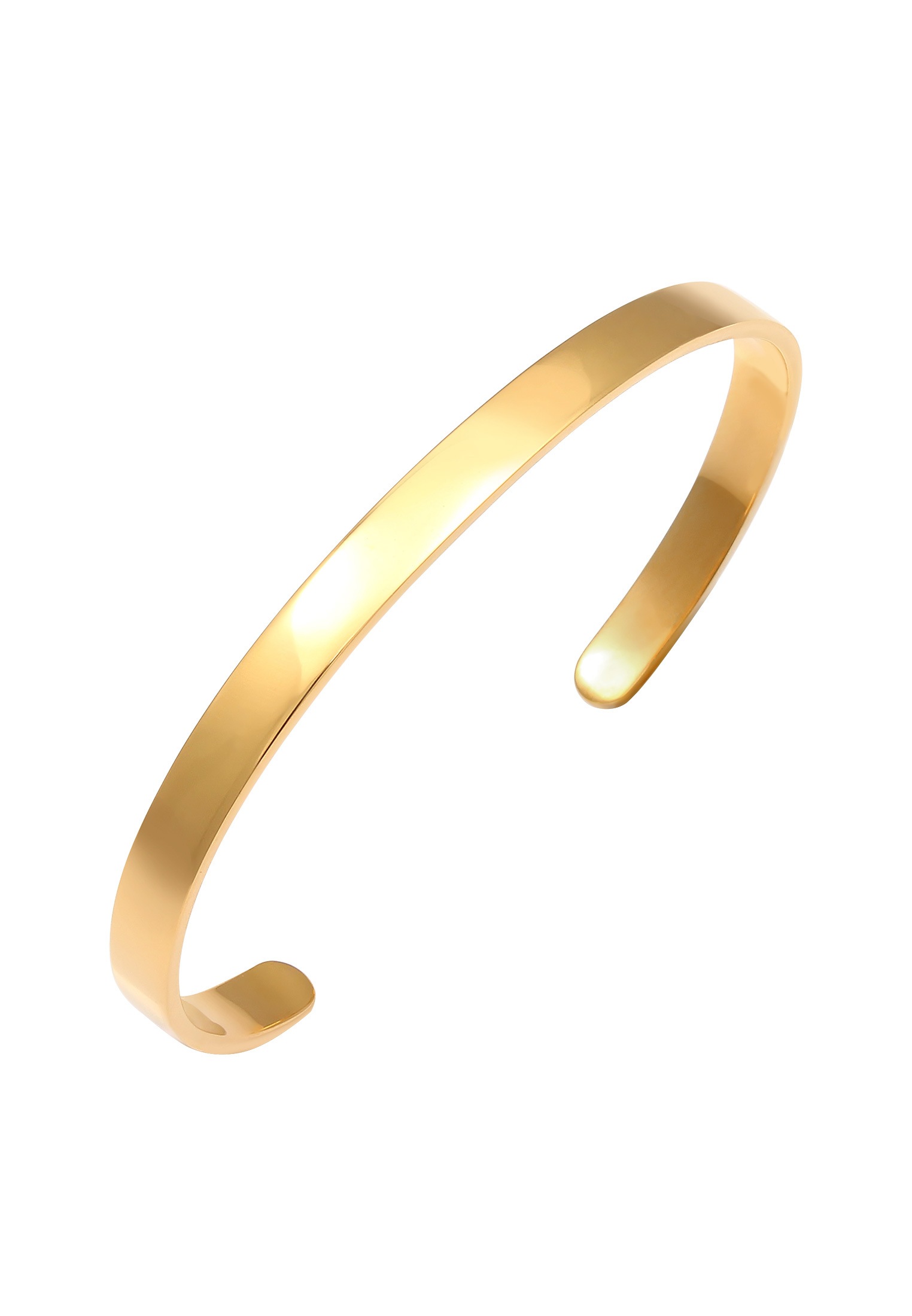 Elli Premium Armreif »Armband Armreif Offen Zeitlos Basic 925 Silber«