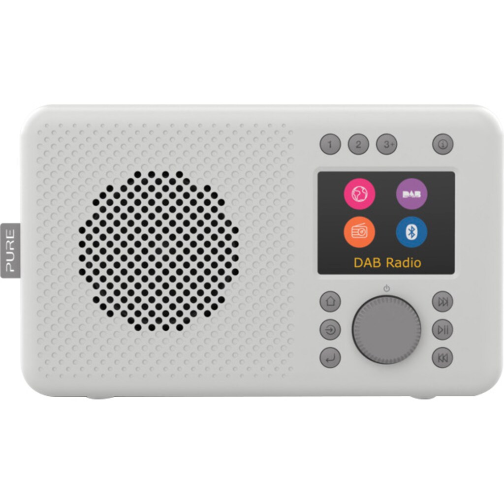 Pure Digitalradio (DAB+) »Elan Connect Stone«, (Bluetooth Digitalradio (DAB+) 2,5 W)