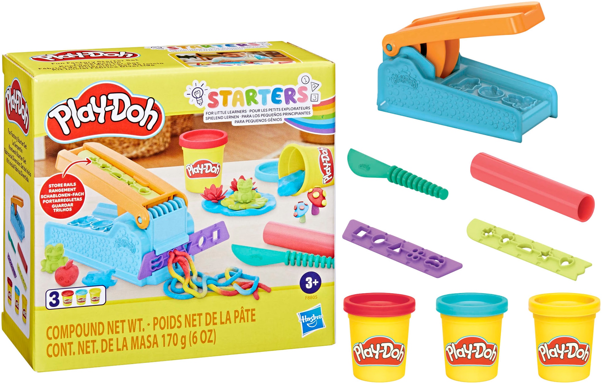 Hasbro Knete »Play-Doh, Knetwerk Starter-Set«