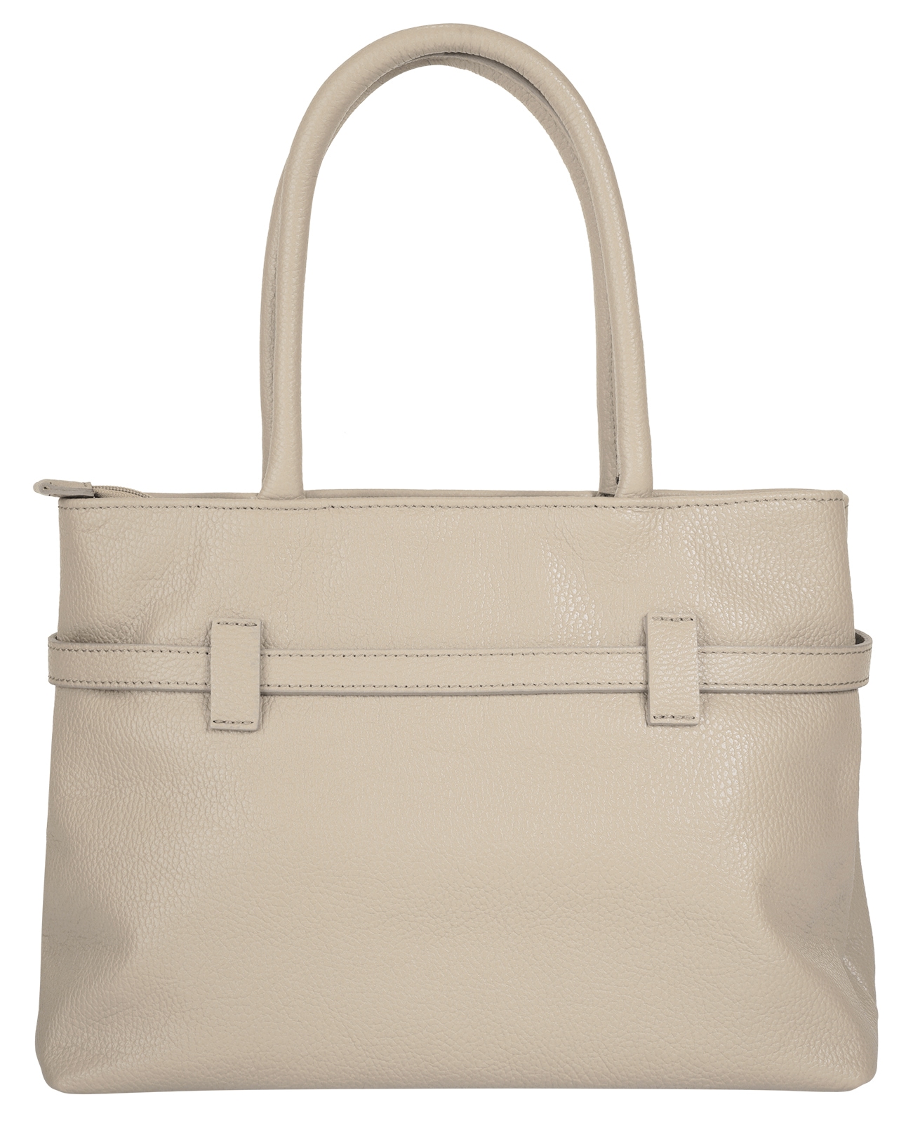 Cluty Henkeltasche, echt Leder, Made in Italy