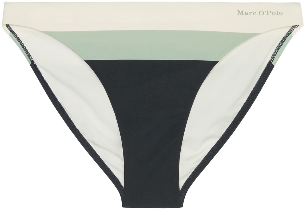 Marc O'Polo Bikini-Hose »Summer Stripes«, mit elegantem Farbblock-Muster