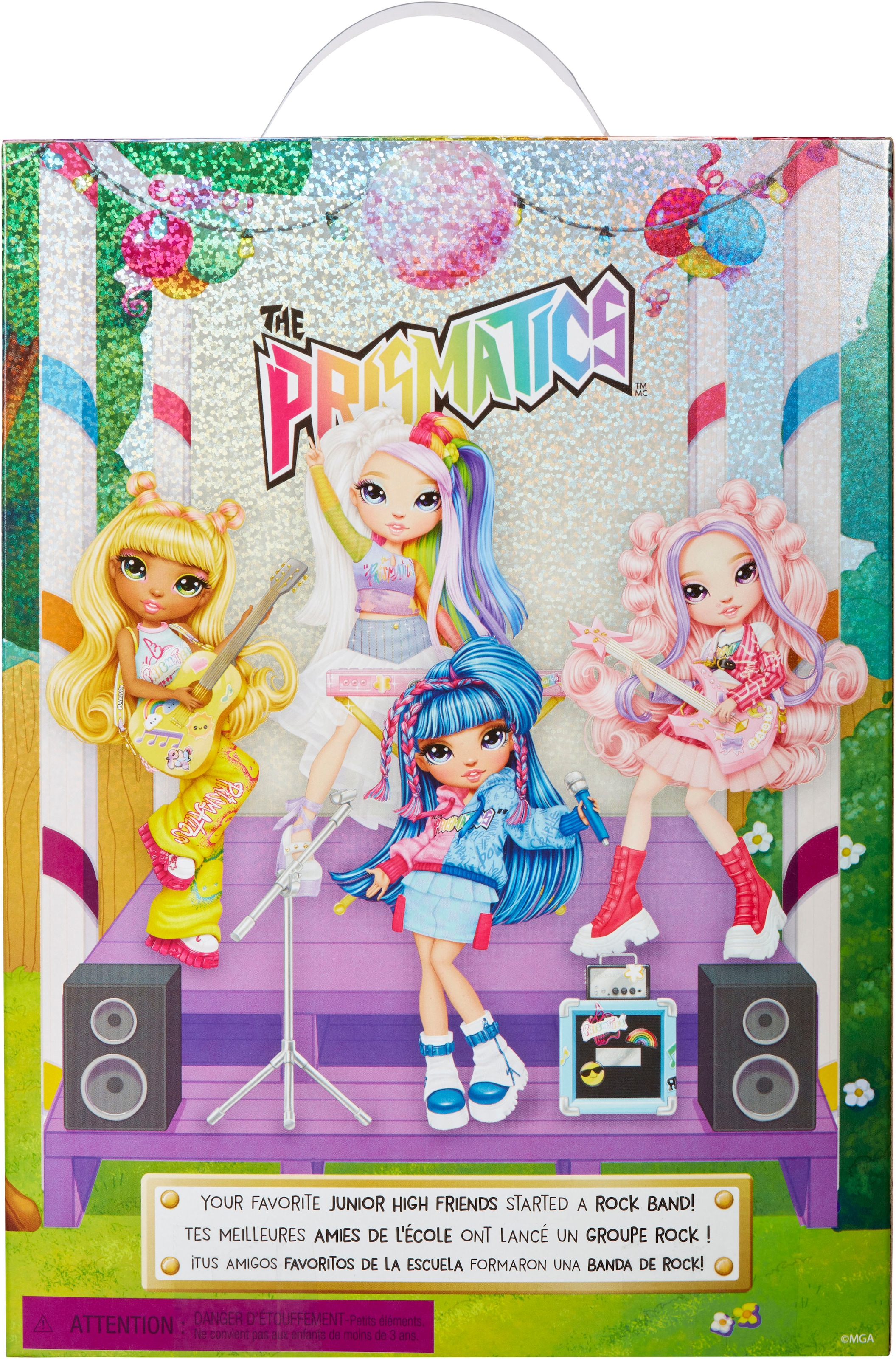 RAINBOW HIGH Anziehpuppe »Jr High Rockband Fashion Dolls - Bella«