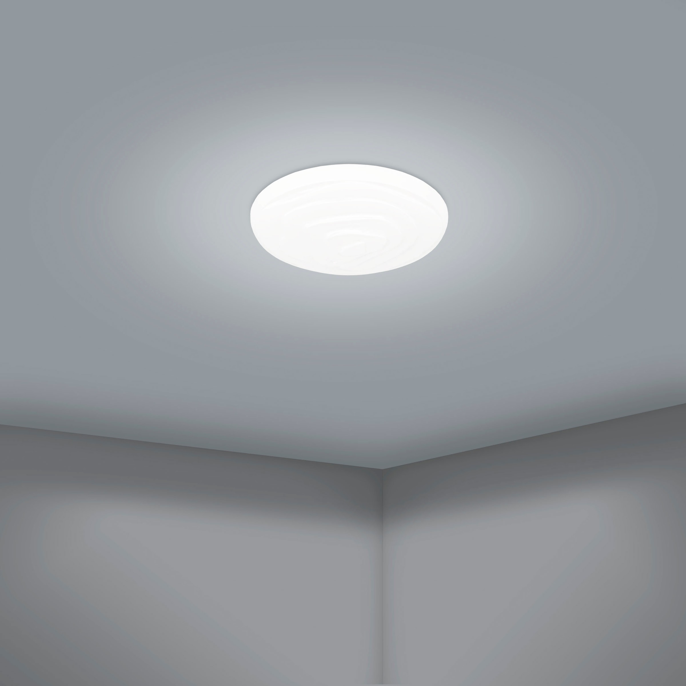 EGLO LED-Deckenleuchte »BATTISTONA« in weiß aus Stahl / inkl. und inkl. LED  fest integriert - 4 x 2,9Watt und 4 x 1,45 Watt, Durchm. ca. 38 cm online  kaufen | mit 3 Jahren XXL Garantie