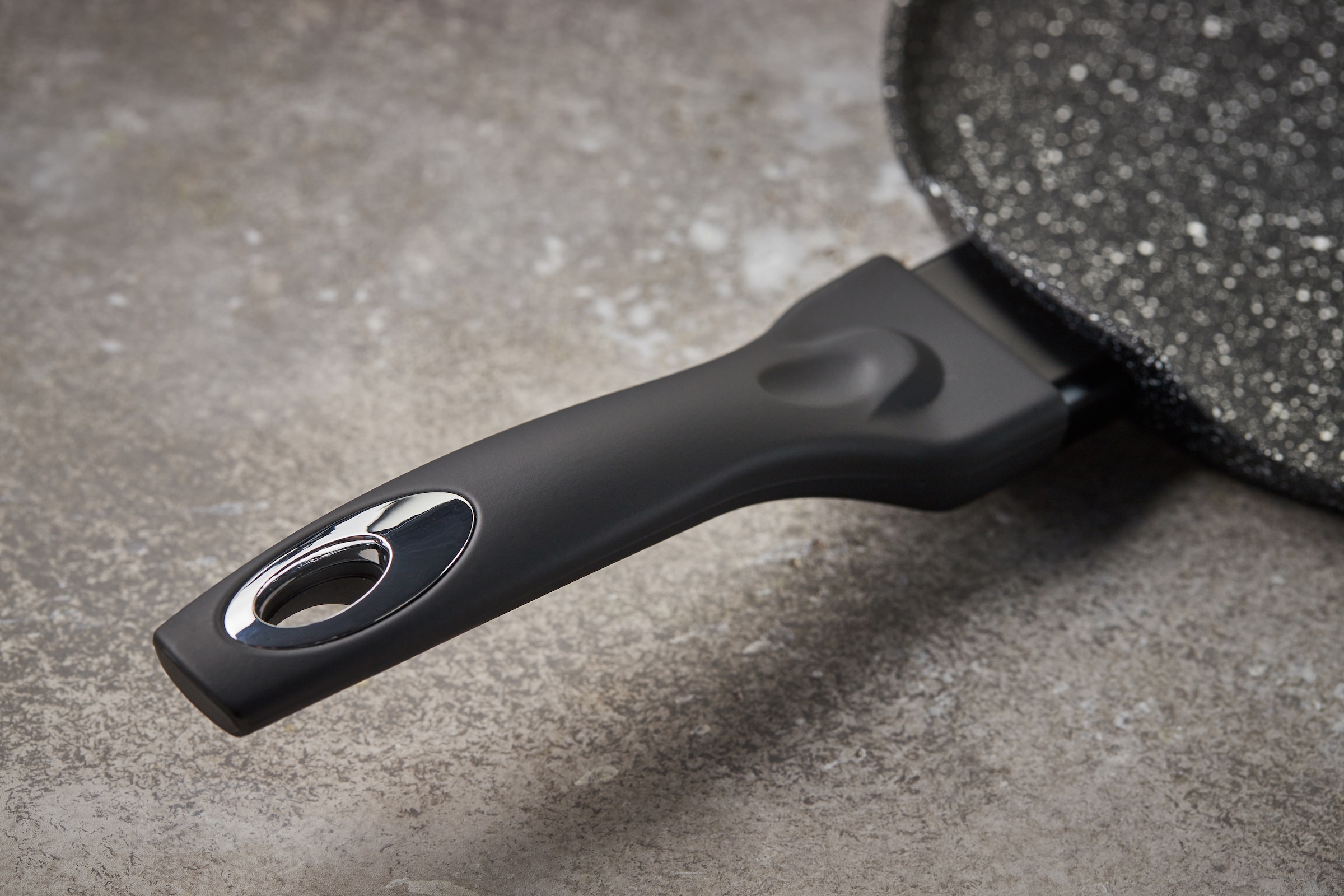 RESTO Kitchenware Crêpepfanne »ANTLIA Pfannkuchenpfanne Ø 24 cm mit Soft-Touch-Griff« Aluminium 1 tlg. Induktion, für alle Herdarten geeignet