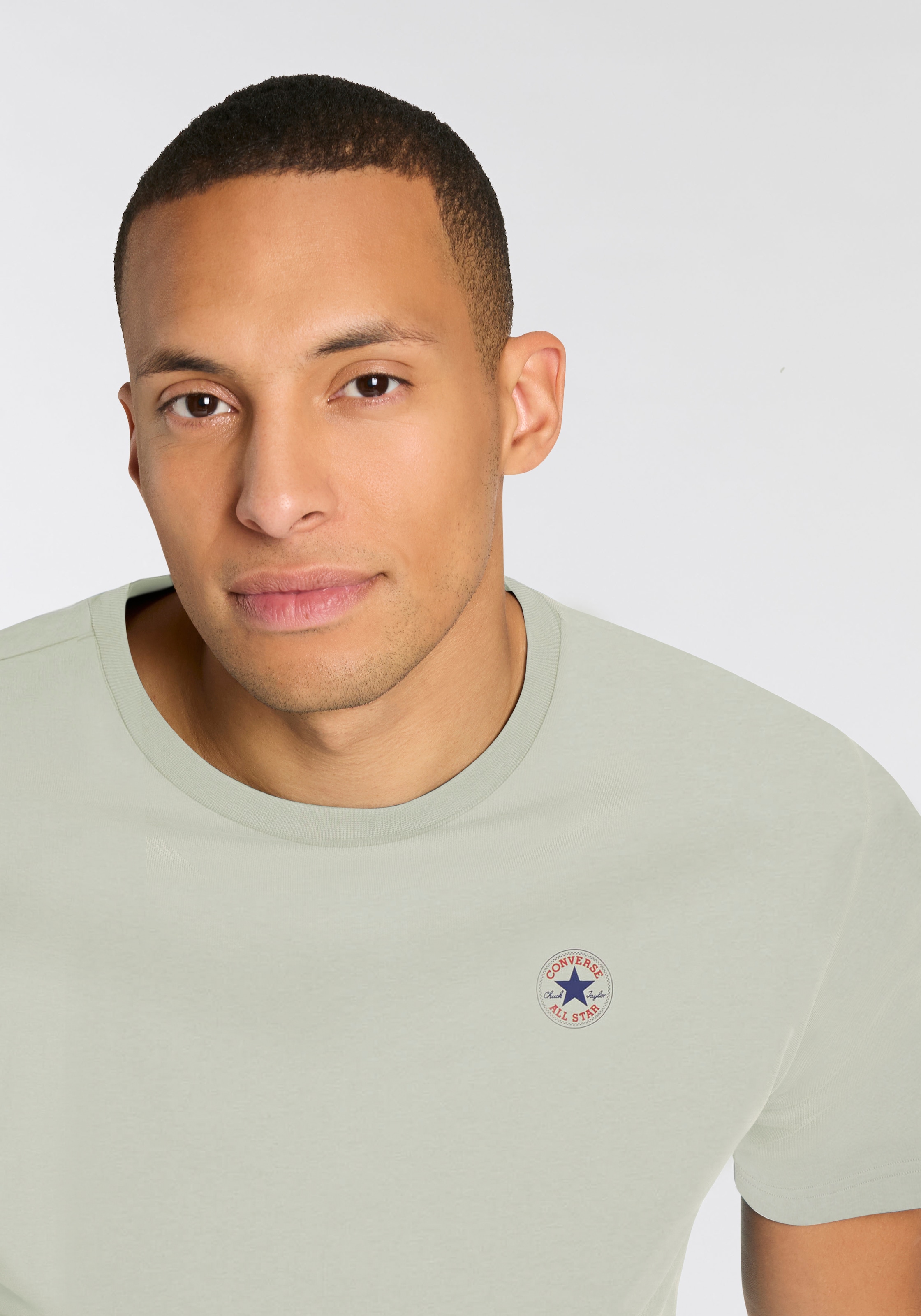 Converse T-Shirt »GO-TO MINI PATCH T-SHIRT« 1 Stk. tlg. Unisex