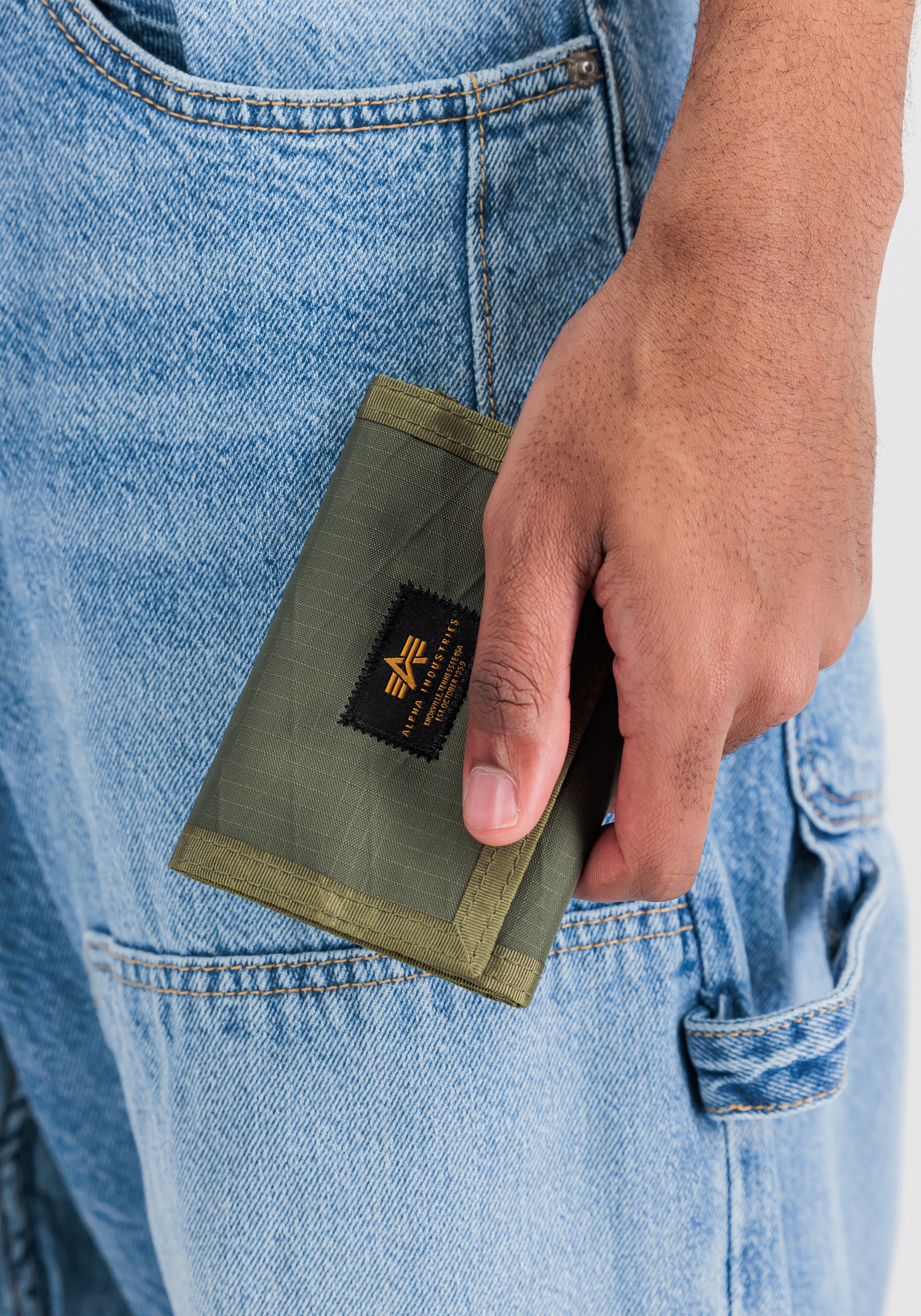Alpha Industries Geldbörse »Alpha Industries Accessoires - Wallets Combat Label Wallet«