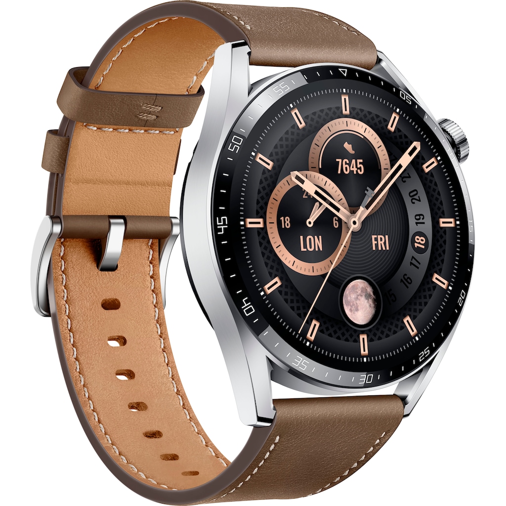 Huawei Smartwatch »WATCH GT 3 46 mm«, (Huawei Lite OS 3 Jahre Herstellergarantie)