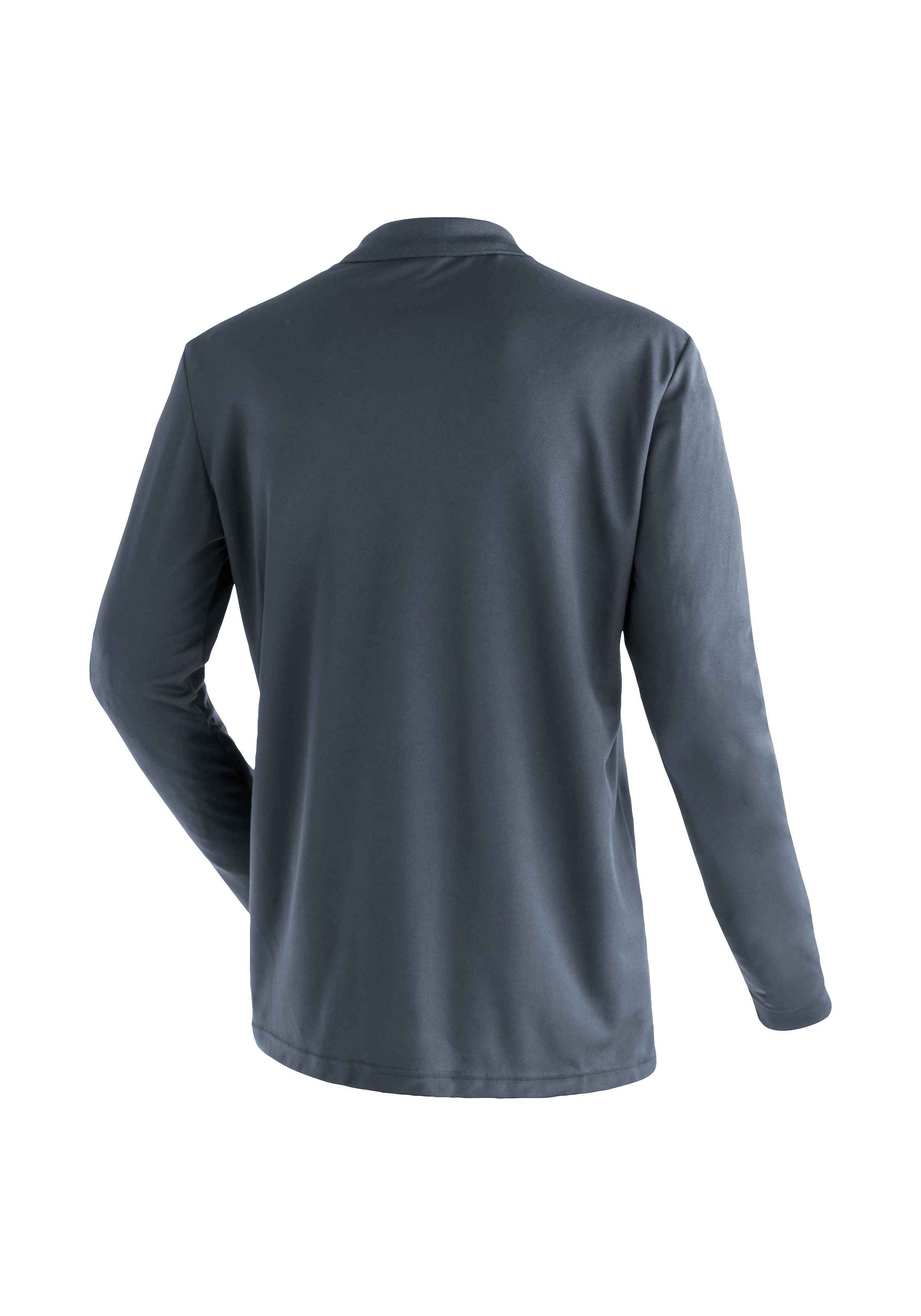 Maier Sports Poloshirt »Ulrich L/S« Herren Funktionsshirt, langarm Freizeitshirt mit Hemdkragen, Reg. Fit