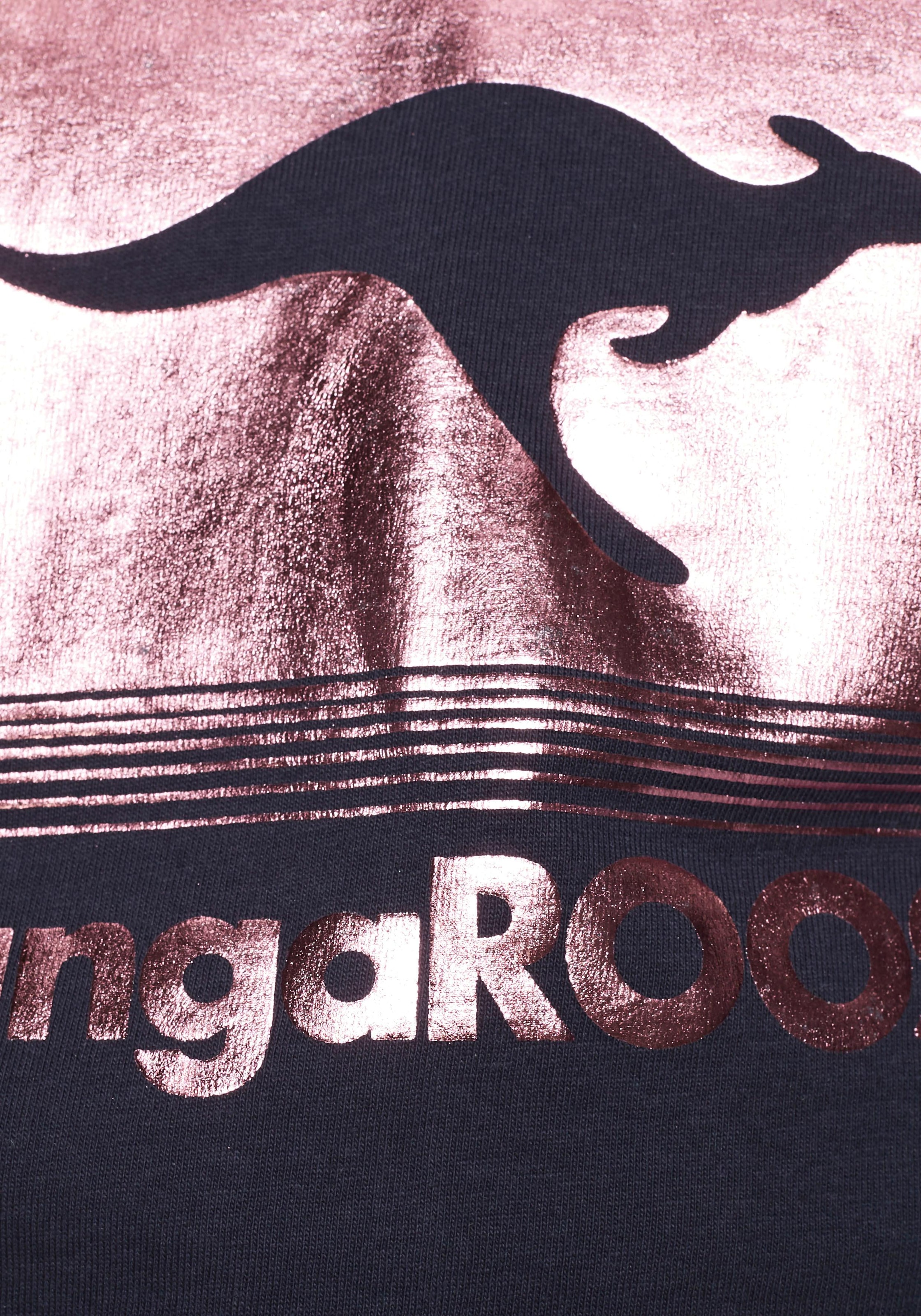 bei KangaROOS Foliendruck ♕ mit Langarmshirt,