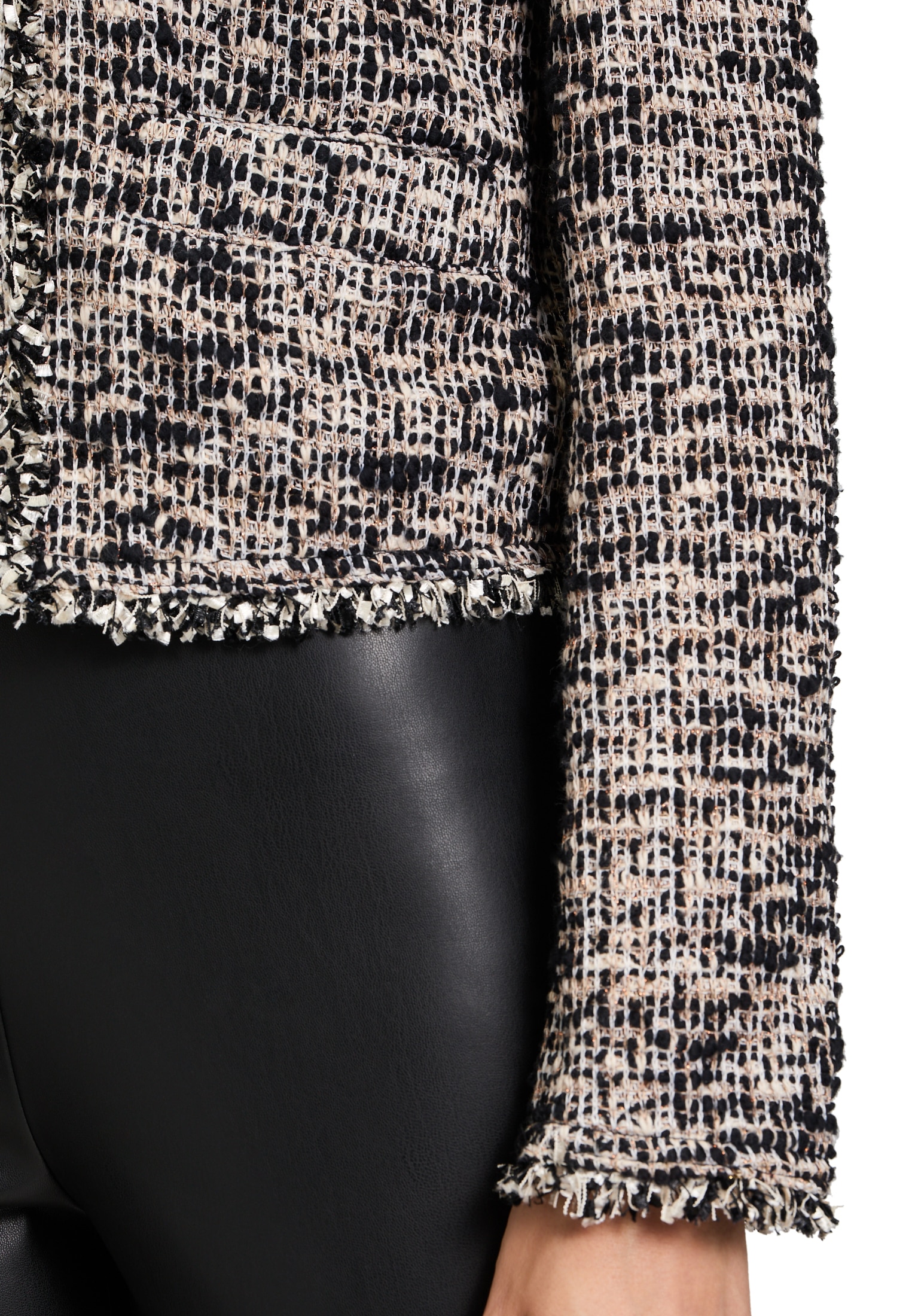 Betty Barclay Jackenblazer »Blazer-Jacke mit Fransen«