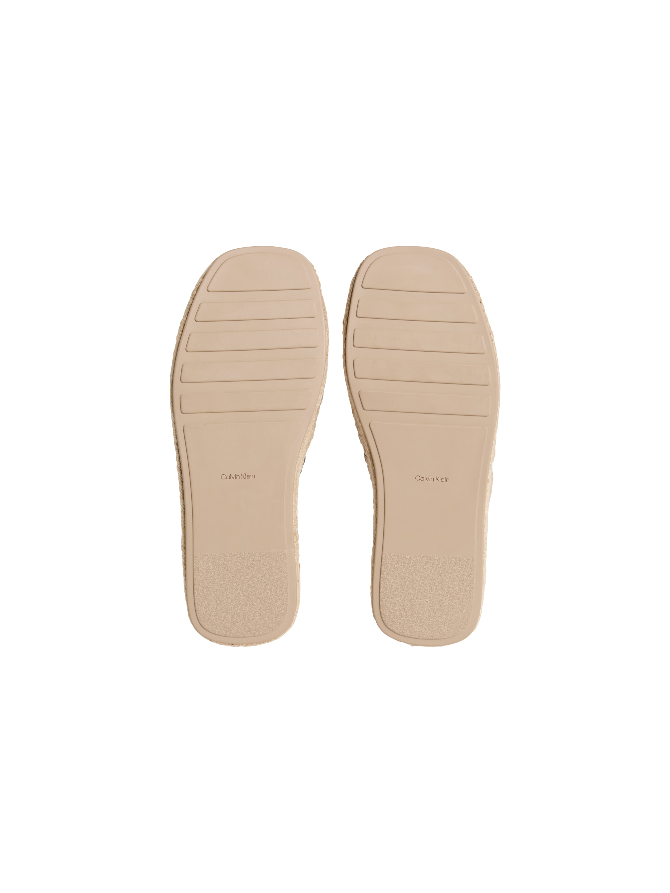 Calvin Klein Pantolette »FLATF ESPA MULE NUB MG«  Sommerschuh, Strandschuh, Schlupfschuh mit Plateau